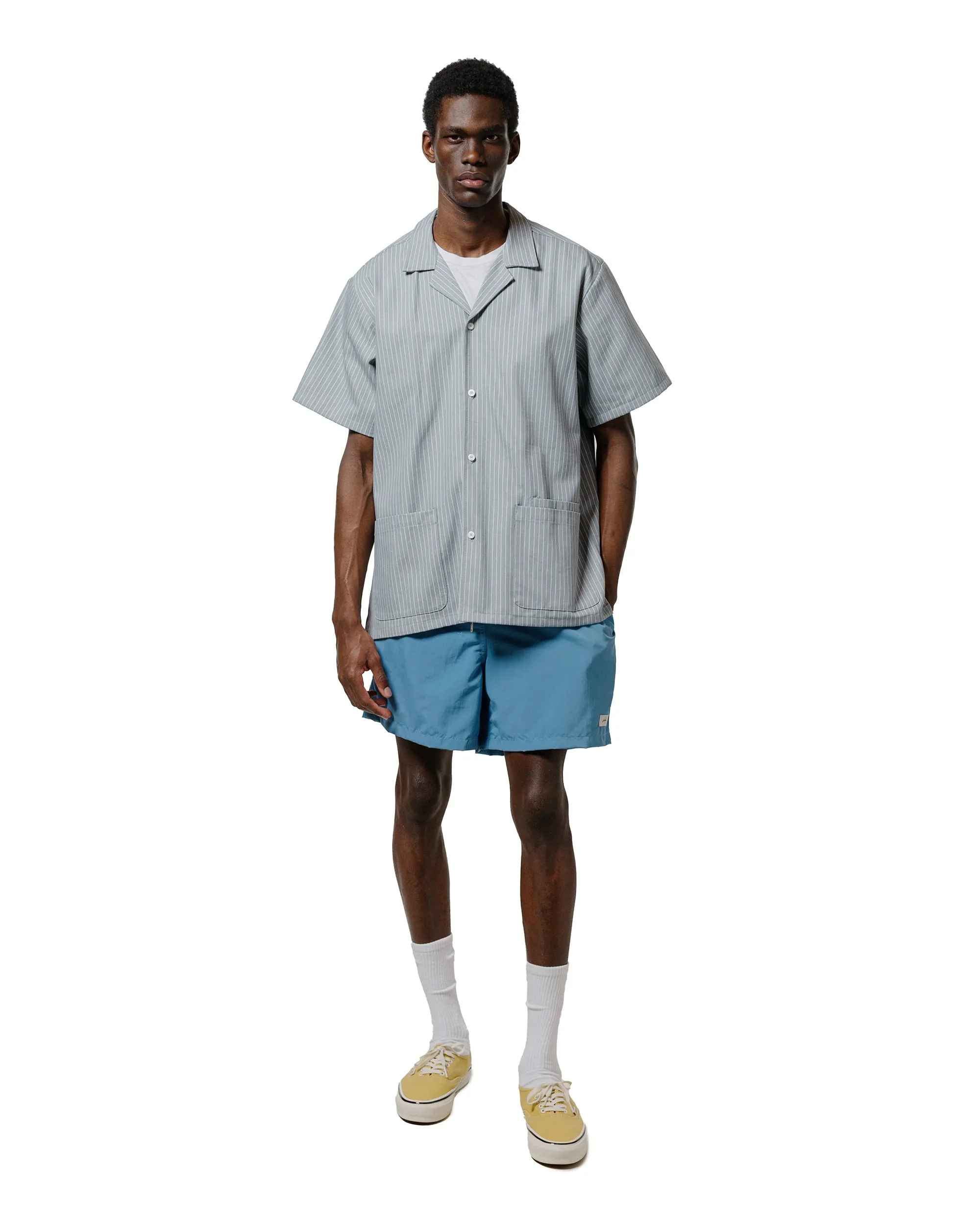 Bather Mist Denim Traveler Shirt sold by Lost & Found product image thumbnail 4