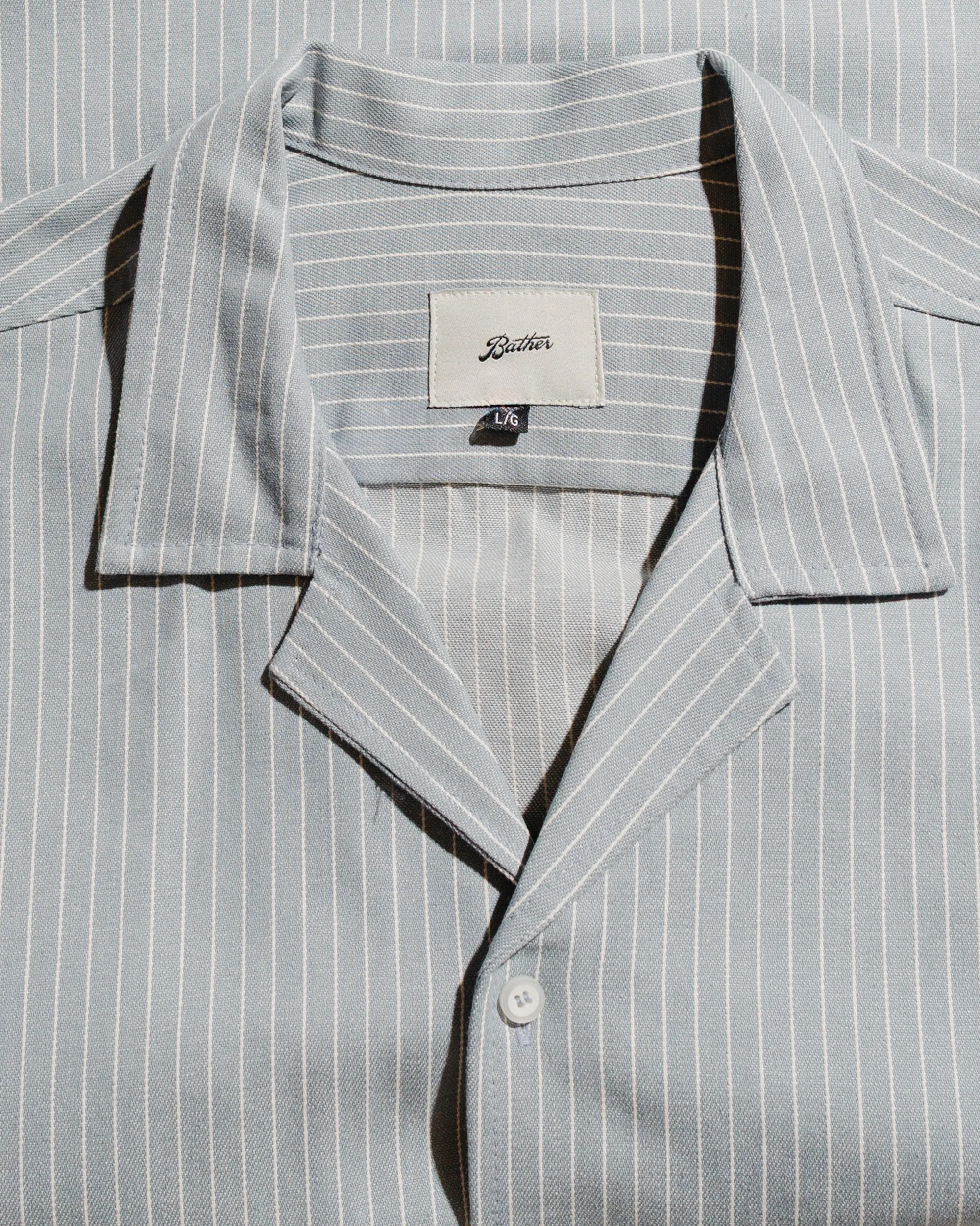 Bather Mist Denim Traveler Shirt sold by Lost & Found product image thumbnail 5