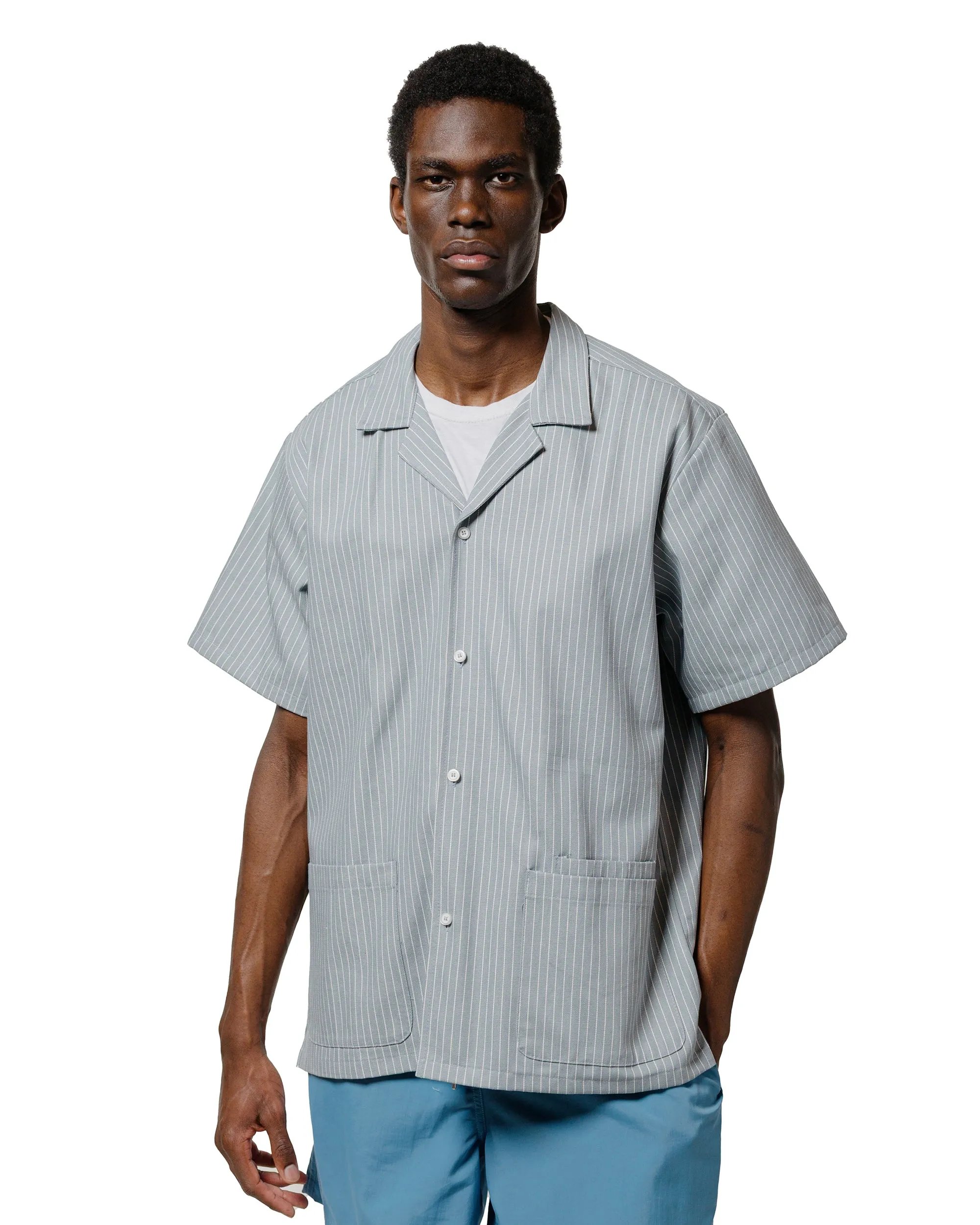 Bather Mist Denim Traveler Shirt sold by Lost & Found product image thumbnail 2