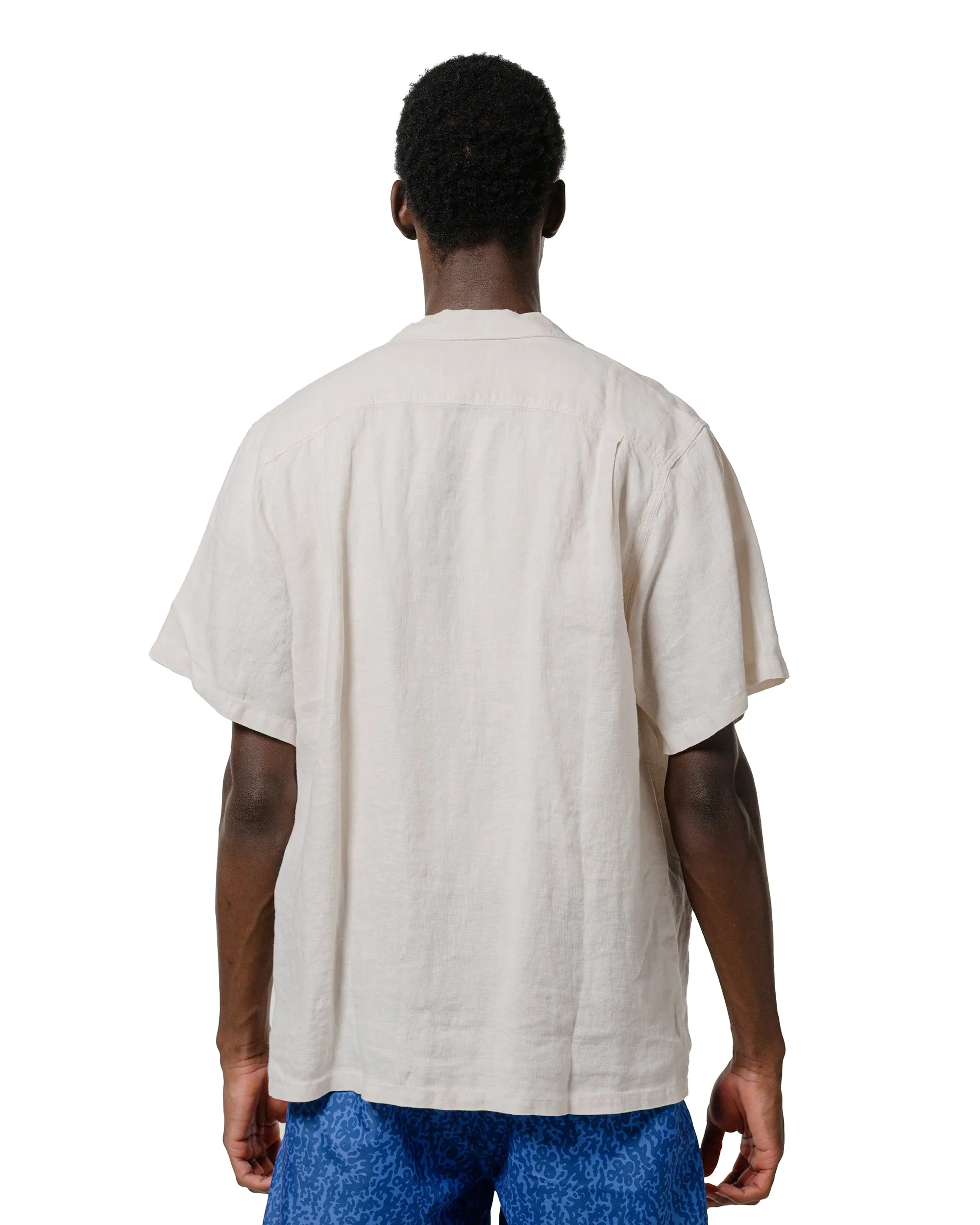 Bather Pearl Linen Camp Shirt sold by Lost & Found product image thumbnail 3