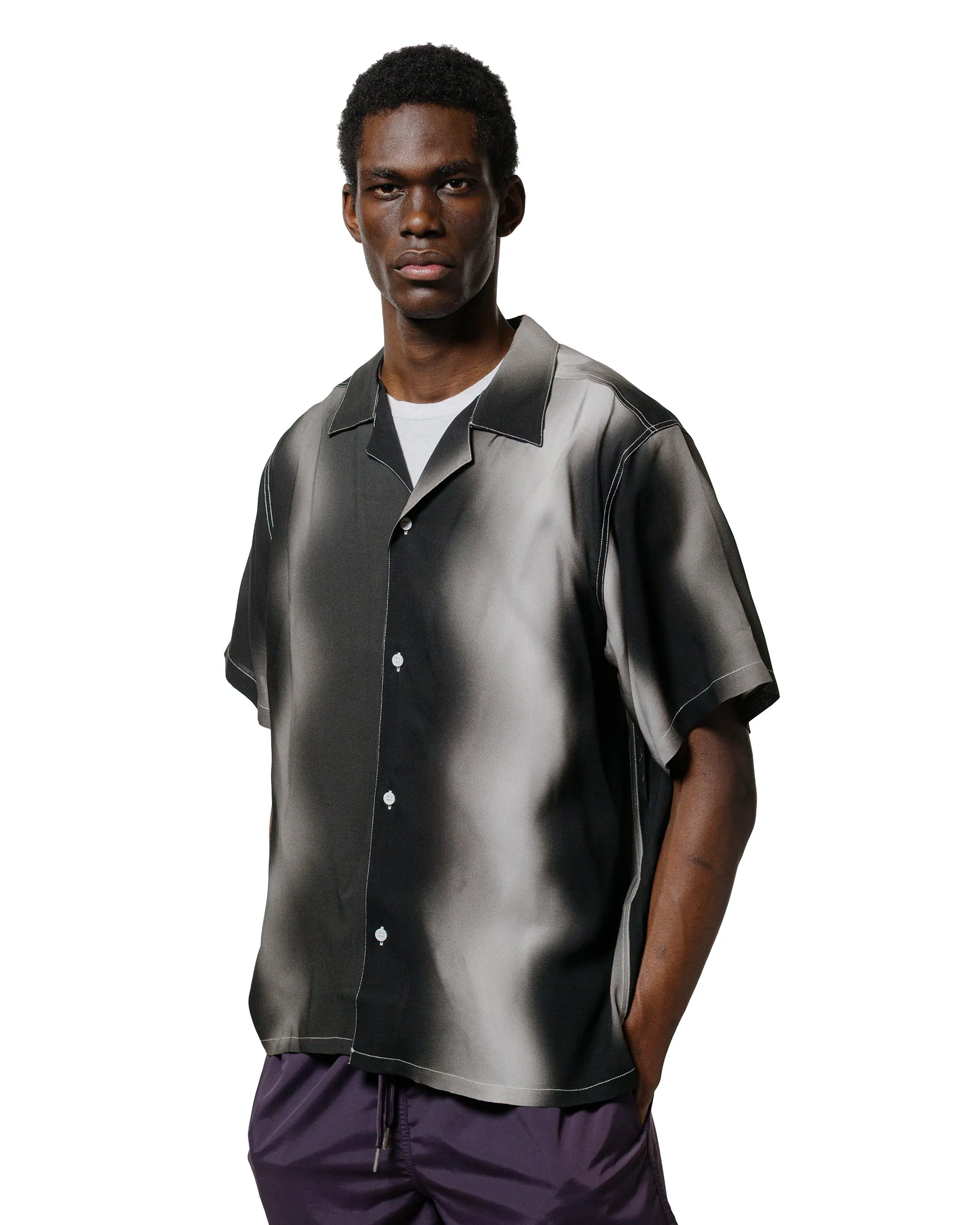 Bather Fog Phase Camp Shirt sold by Lost & Found product image thumbnail 2