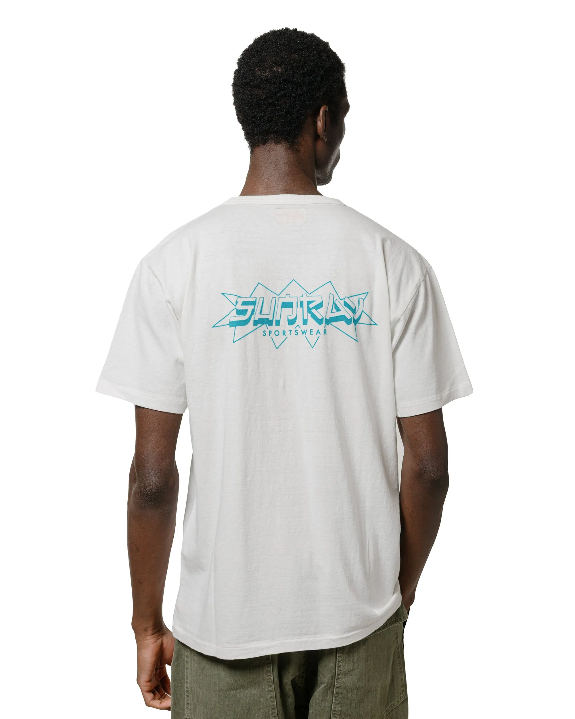 Sunray Sportswear Frokey Celebratory Haleiwa SS Off White/Blue Print sold by Lost & Found product image thumbnail 2