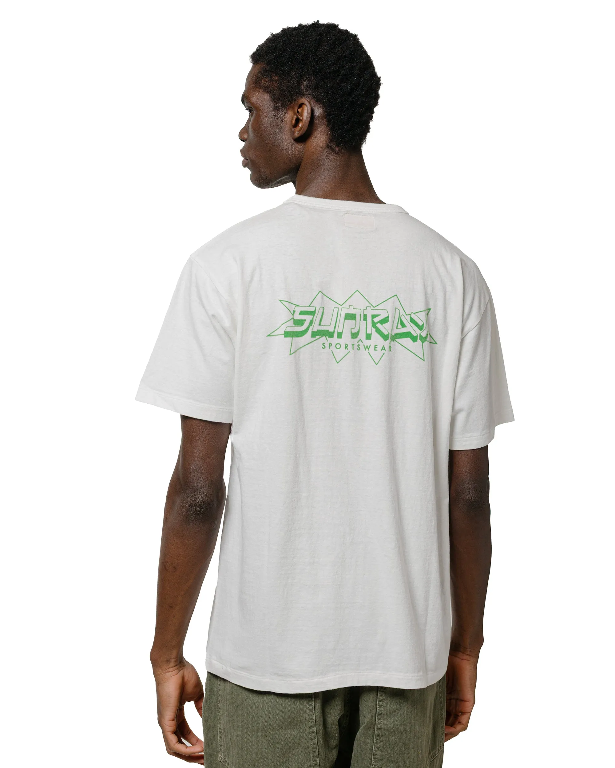 Sunray Sportswear Frokey Celebratory Haleiwa SS Off White/Green Print sold by Lost & Found product image thumbnail 2