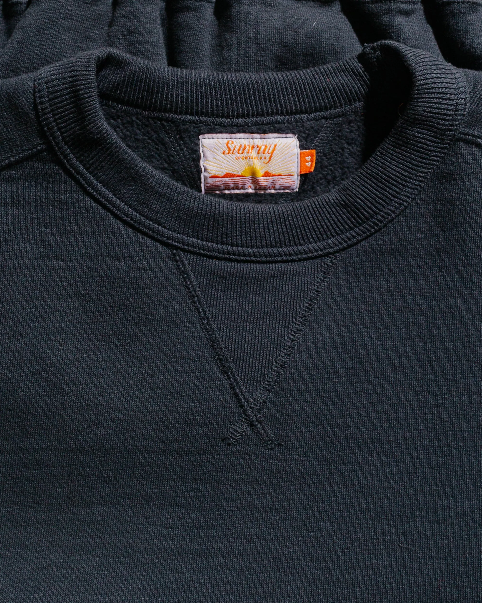 Sunray Sportswear Waialua SS Sweatshirt Blue Graphite sold by Lost & Found product image thumbnail 4