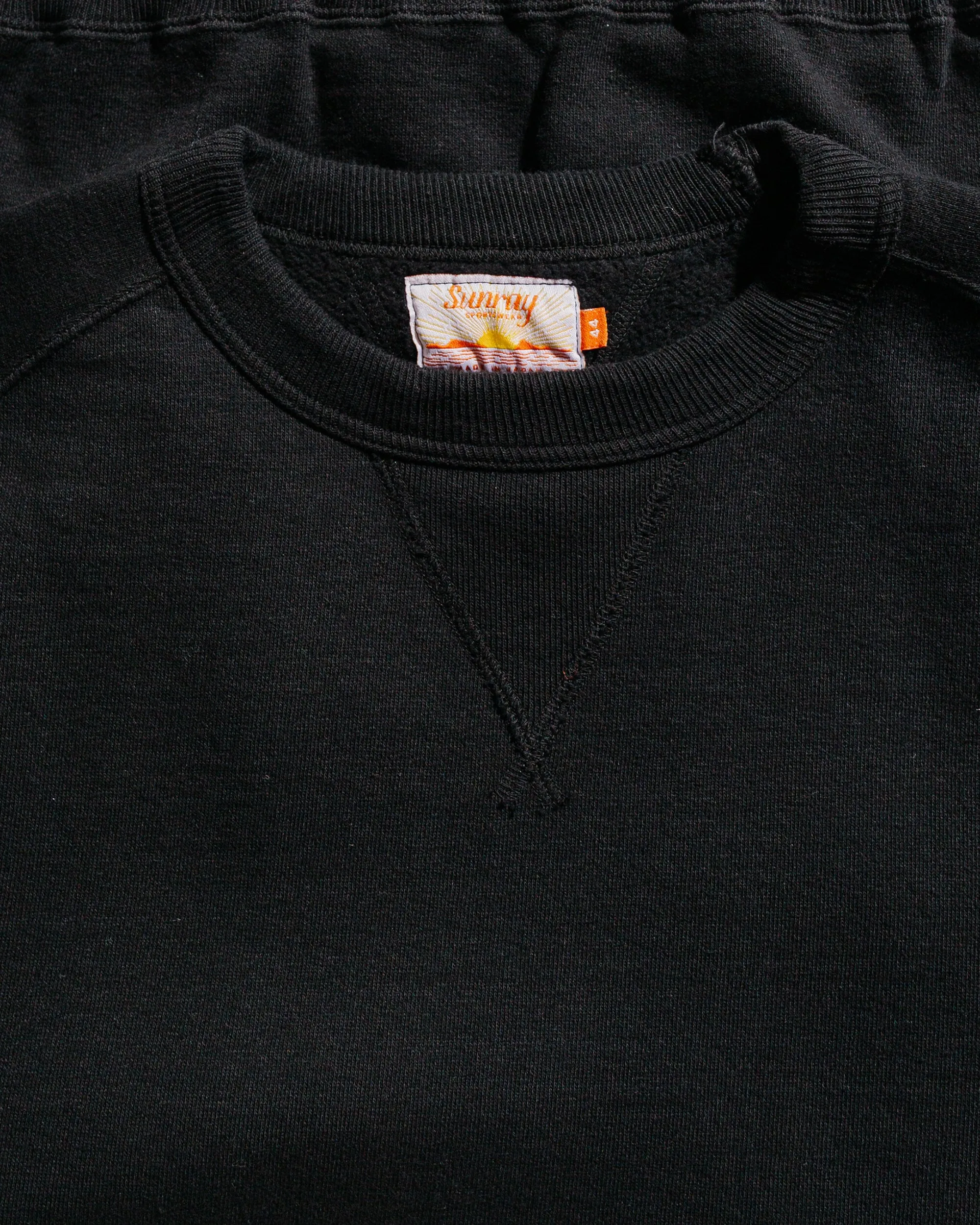 Sunray Sportswear Waialua SS Sweatshirt Anthracite sold by Lost & Found product image thumbnail 4