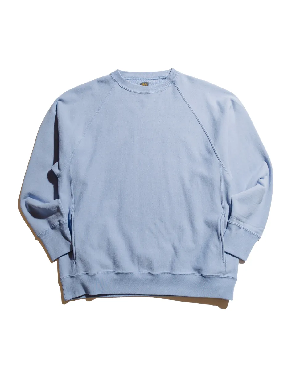 Batoner Jumberca Urake Crew Neck Sax Blue sold by Lost & Found