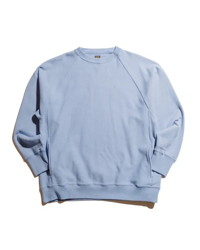 Batoner Jumberca Urake Crew Neck Sax Blue sold by Lost & Found