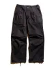 Sassafras Overgrown Fatigue Pants Military Poplin Black sold by Lost & Found