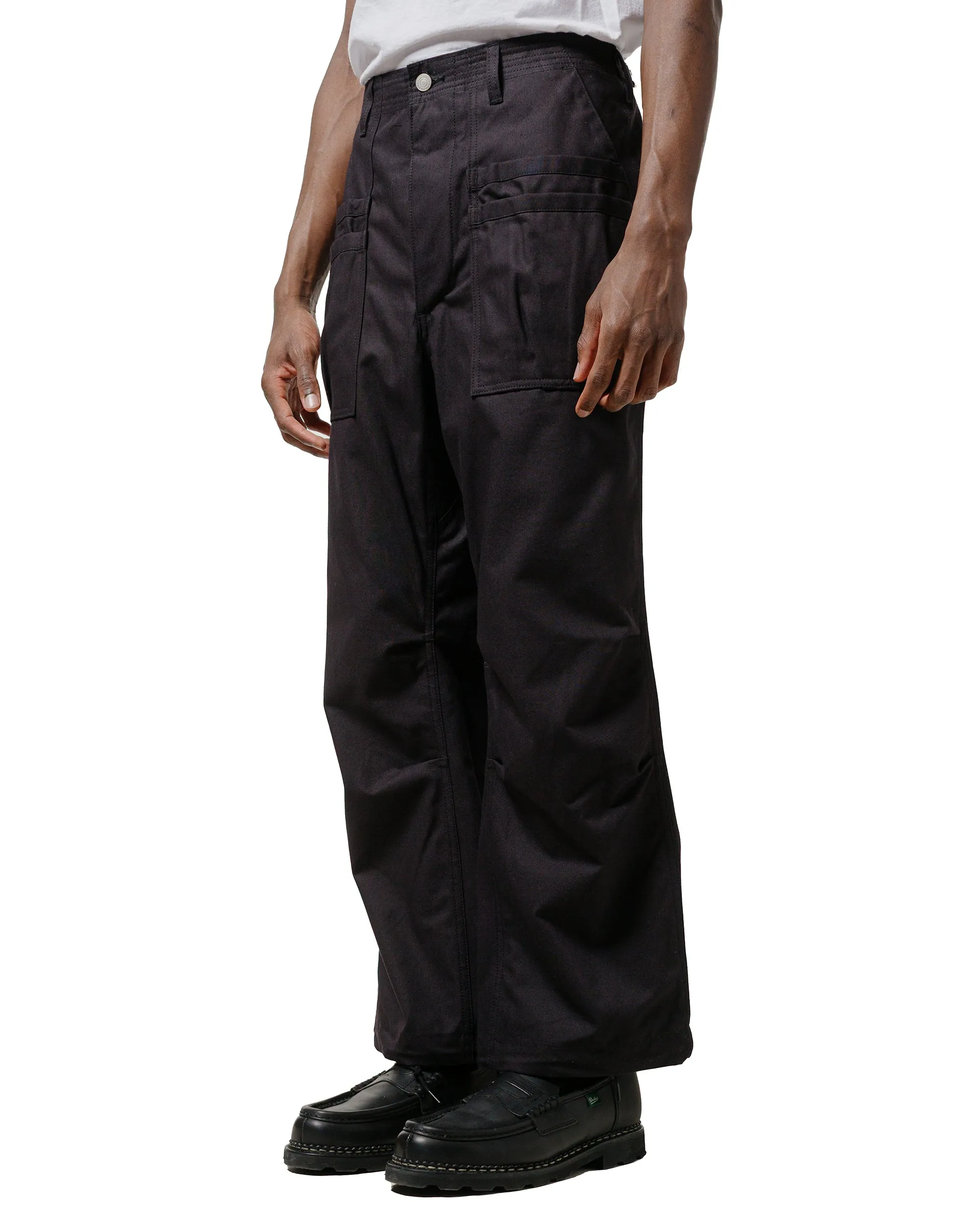 Sassafras Overgrown Fatigue Pants Military Poplin Black sold by Lost & Found product image thumbnail 2