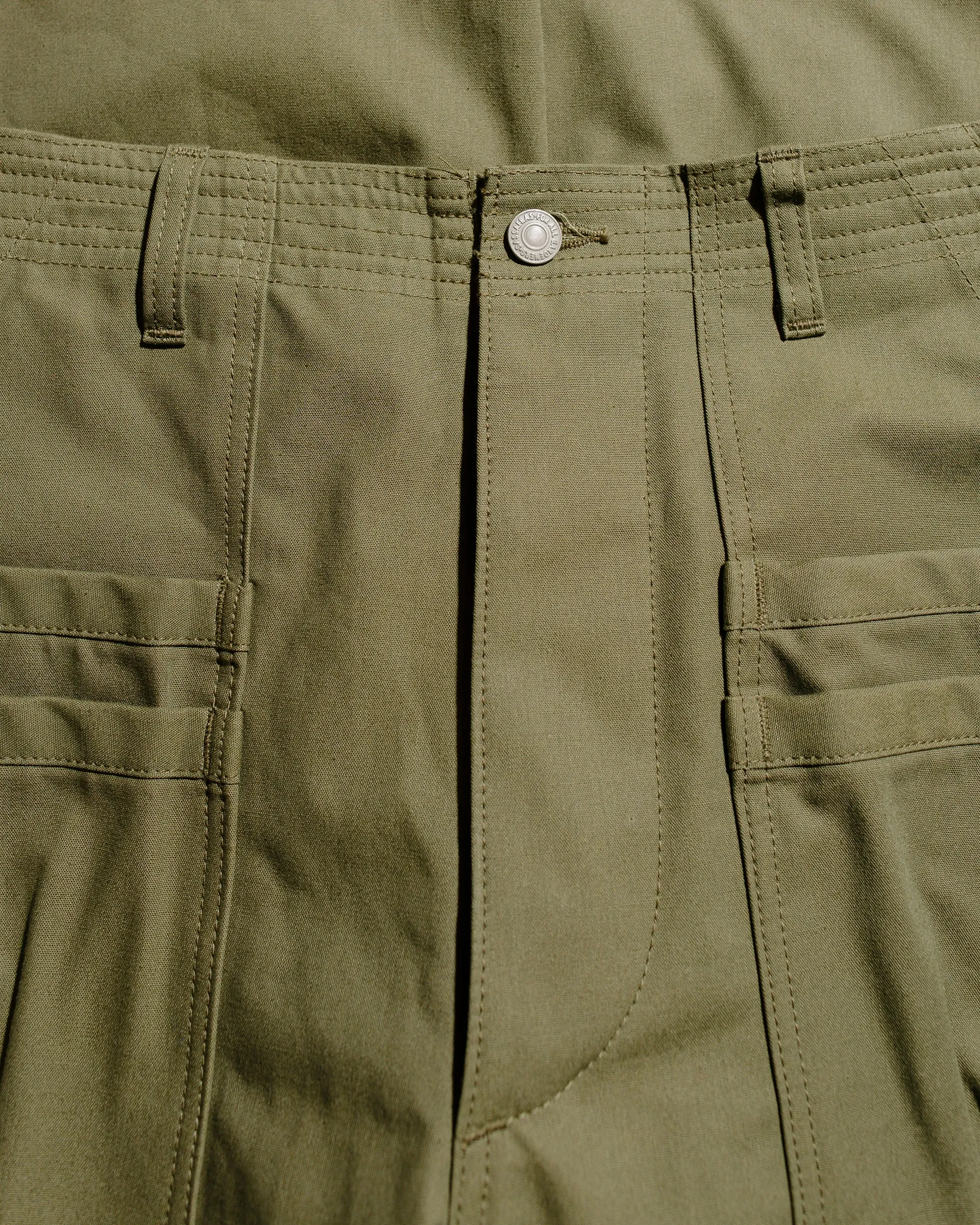 Sassafras Overgrown Fatigue Pants Military Poplin Olive sold by Lost & Found product image thumbnail 5