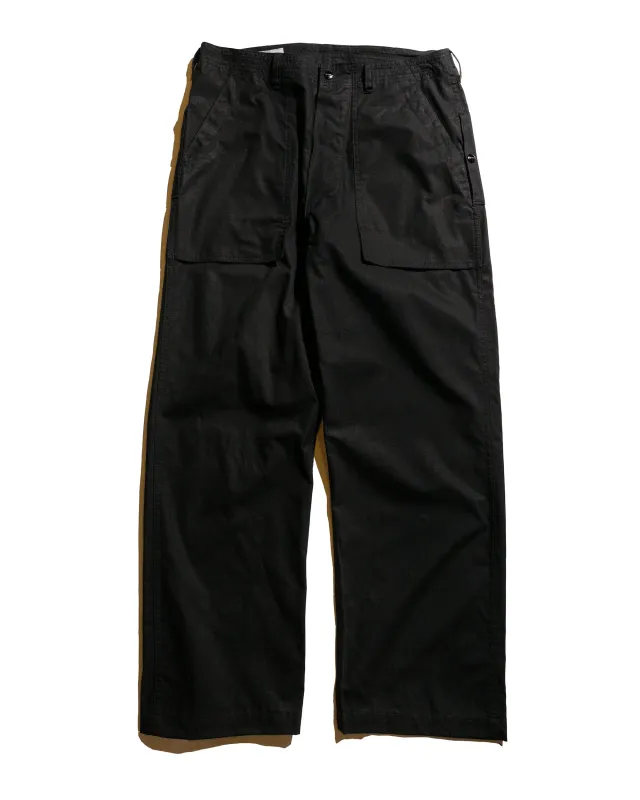 Sassafras F.S Cultivator Pants Army Ripstop Black sold by Lost & Found