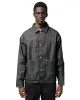 Sassafras Gardeners Jacket 8oz Military Denim Black sold by Lost & Found