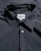 Norse Projects Ole Cotton Tencel Shirt Dark Navy sold by Lost & Found