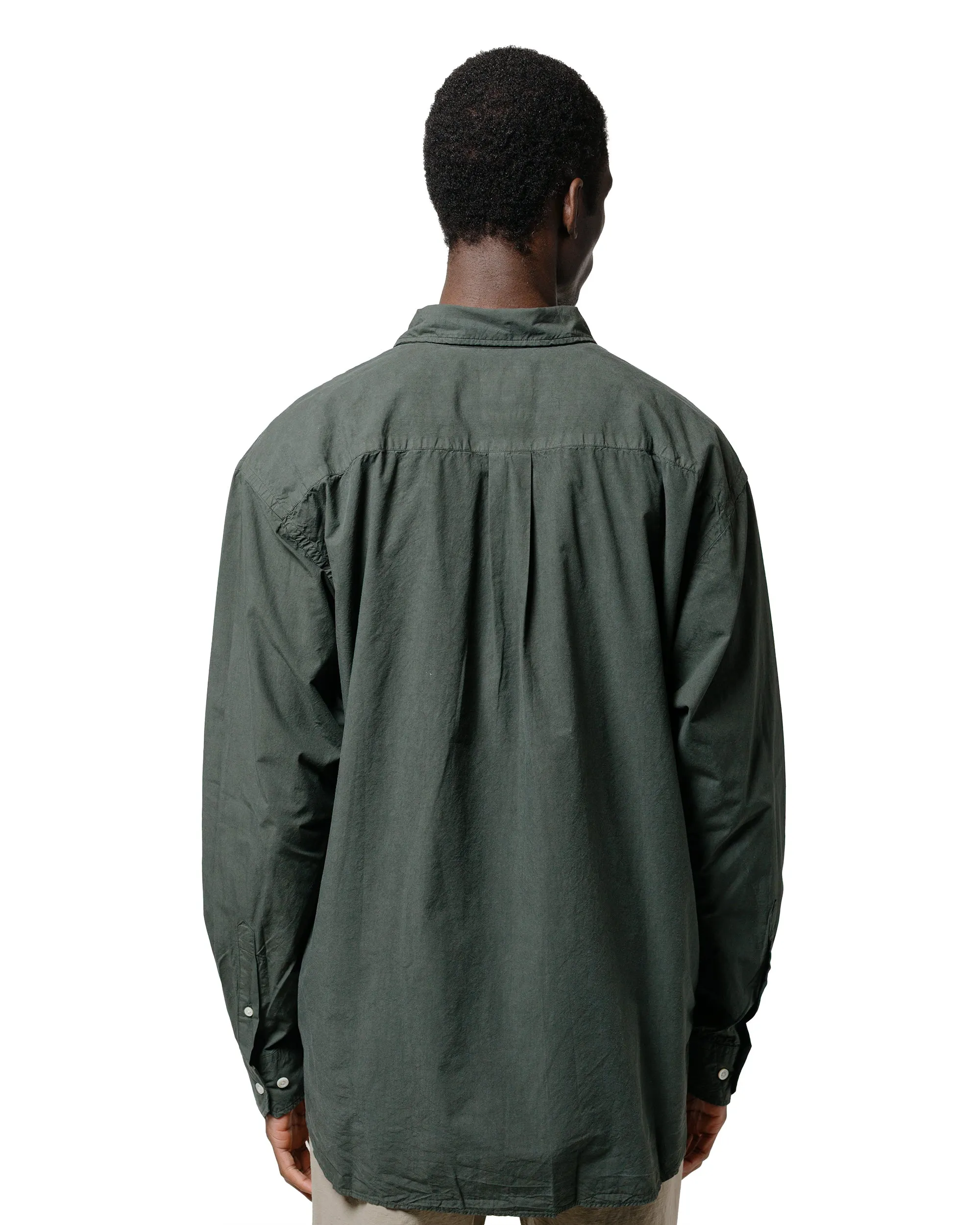 Norse Projects Ole Cotton Tencel Shirt Black Olive sold by Lost & Found product image thumbnail 3