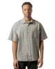 Norse Projects Ole Oversized Check SS Shirt Moss Green sold by Lost & Found