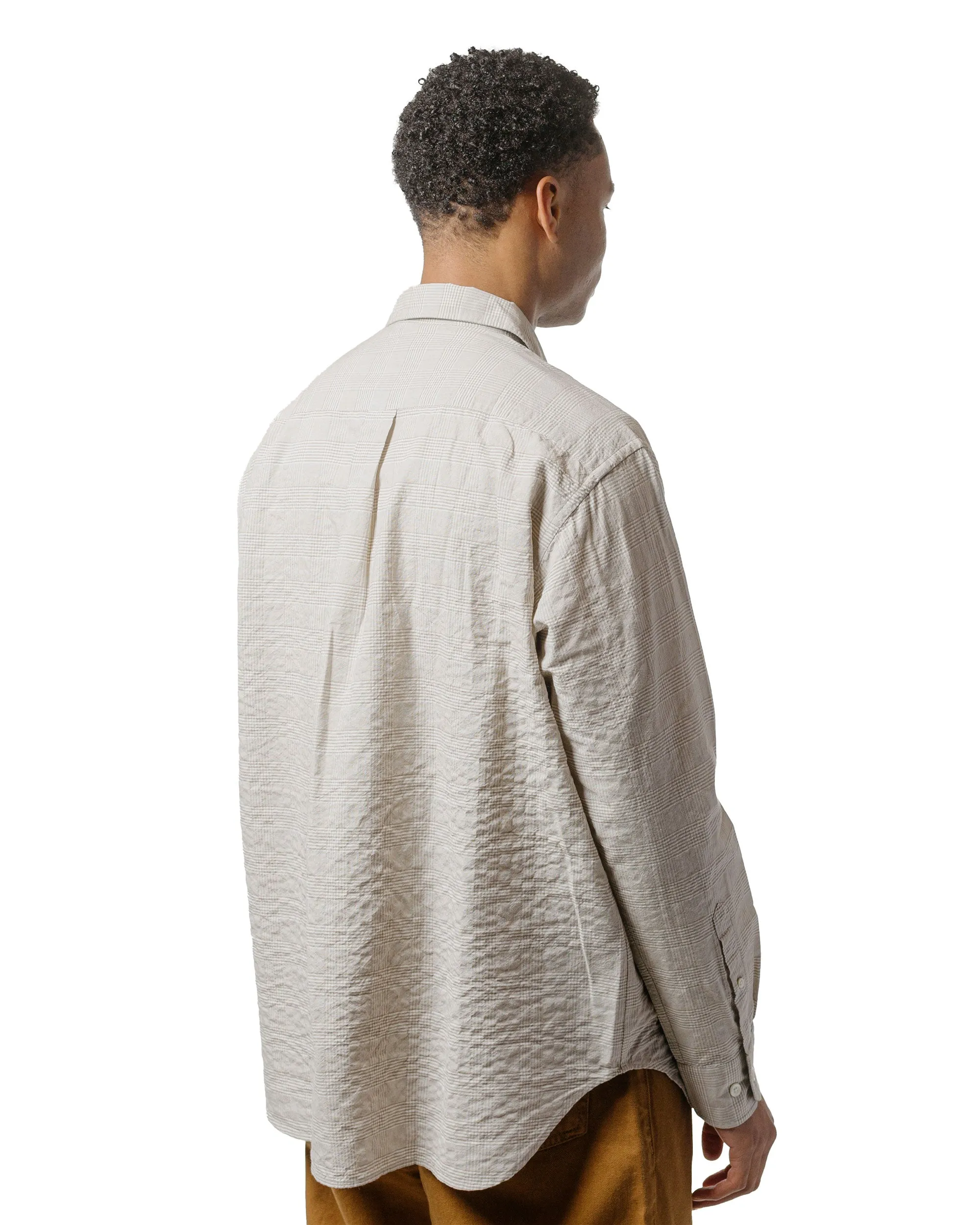 Norse Projects Ole Oversized Check Shirt Heathland Brown sold by Lost & Found product image thumbnail 3