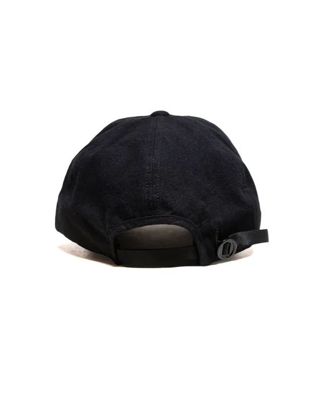 帽子 MAN-TLE R0 CAP-3 / BLACK WASH MAN-TLE R0C3 'Deep Cap' Black Wash