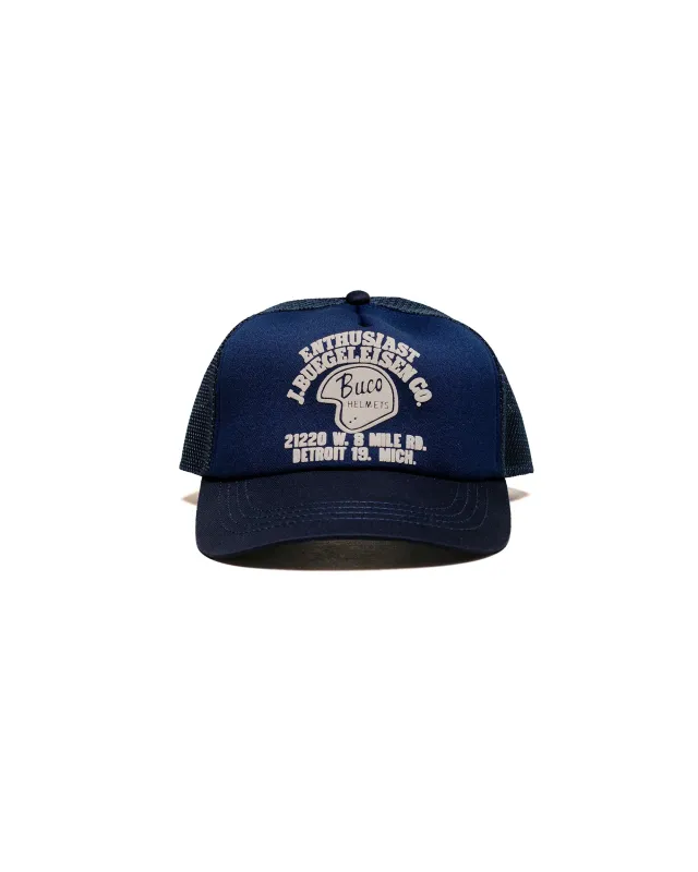 The Real McCoy's BA25004 Buco Mesh Cap / Enthusiast Navy made by The Real McCoy's