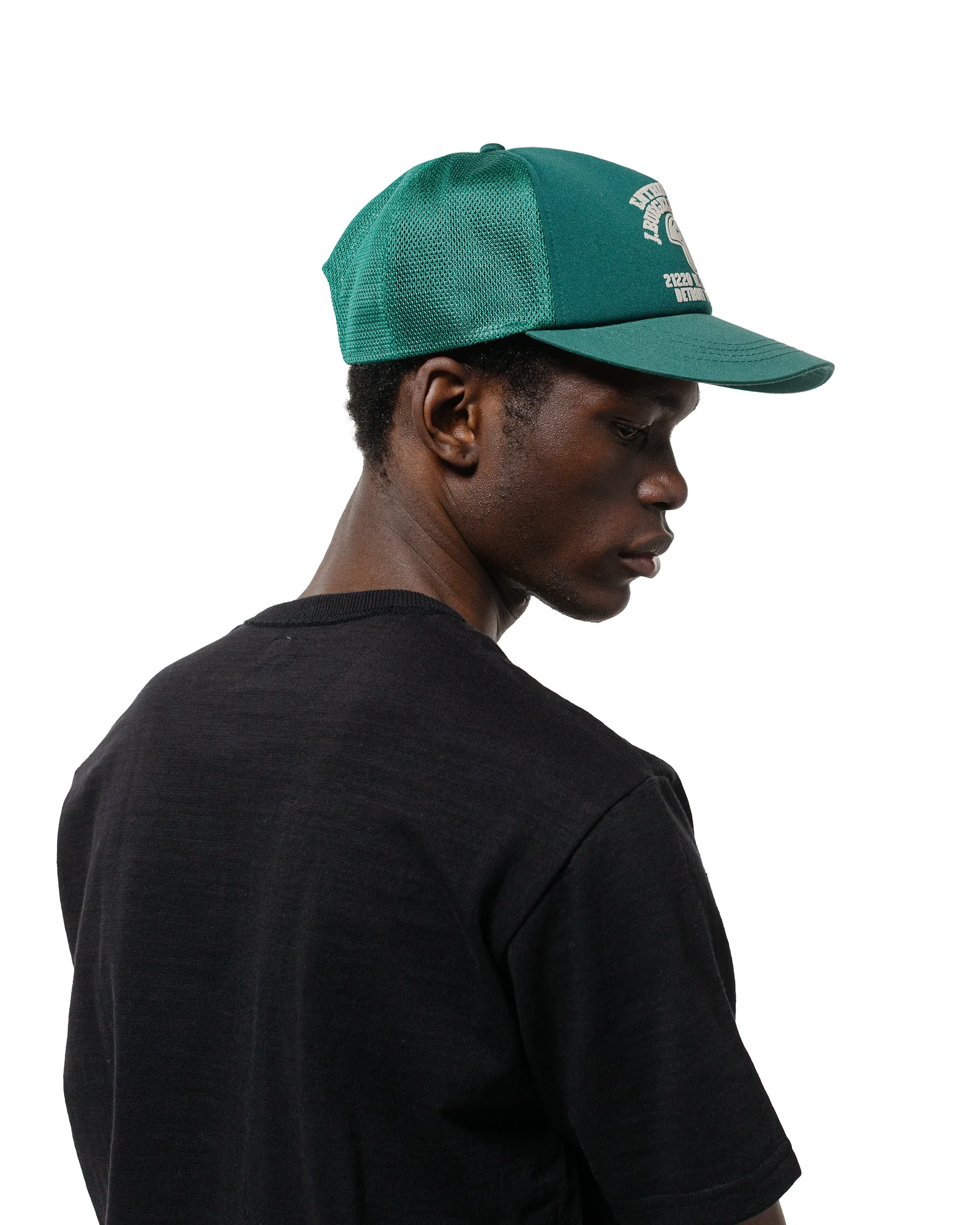 The Real McCoy's BA25004 Buco Mesh Cap / Enthusiast Green sold by Lost & Found product image thumbnail 3