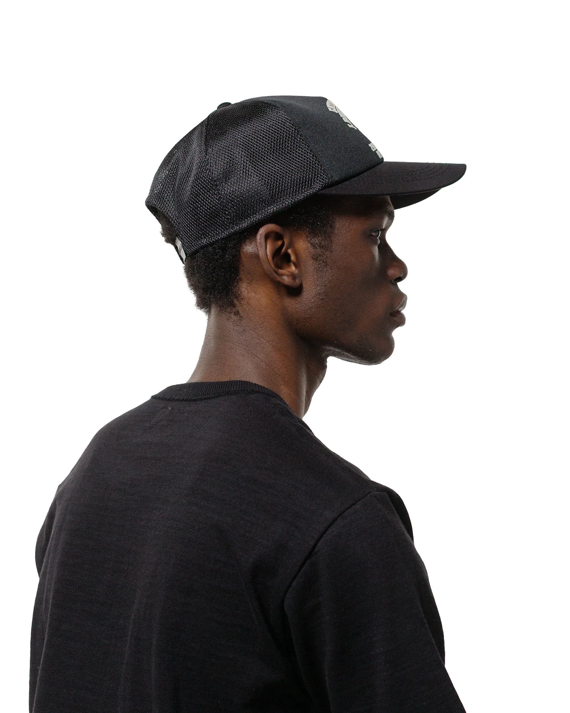 The Real McCoy's BA25004 Buco Mesh Cap / Enthusiast Black sold by Lost & Found product image thumbnail 3