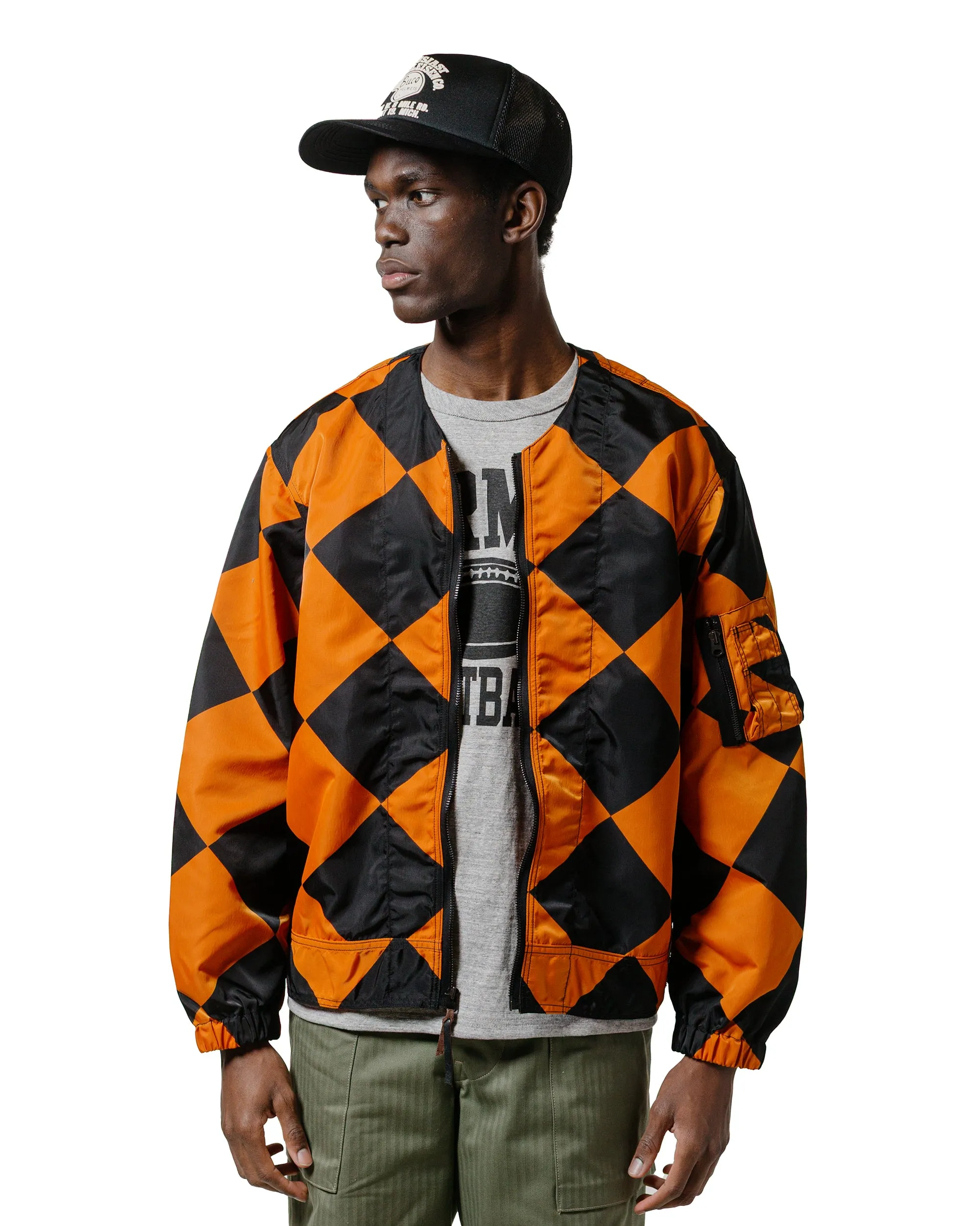 The Real McCoy's MJ25008 Jacket, Linecrewman, Identifying, Type G-1 Orange/Black sold by Lost & Found product image thumbnail 2
