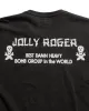 The Real McCoy's MC25004 Military Tee / Jolly Roger, Best Damn Group Black sold by Lost & Found