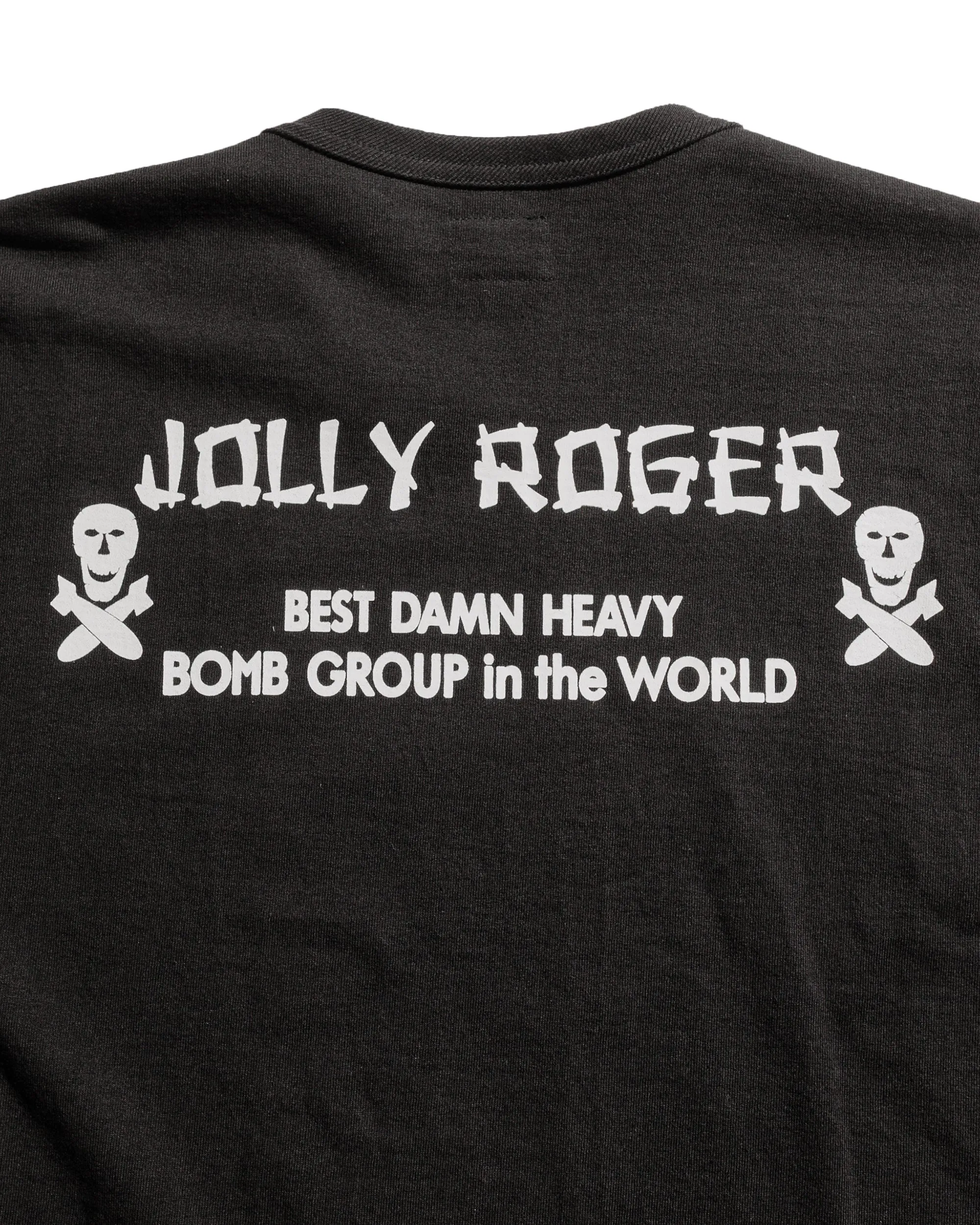 The Real McCoy's MC25004 Military Tee / Jolly Roger, Best Damn Group Black sold by Lost & Found product image thumbnail 4