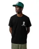 The Real McCoy's MC25004 Military Tee / Jolly Roger, Best Damn Group Black sold by Lost & Found