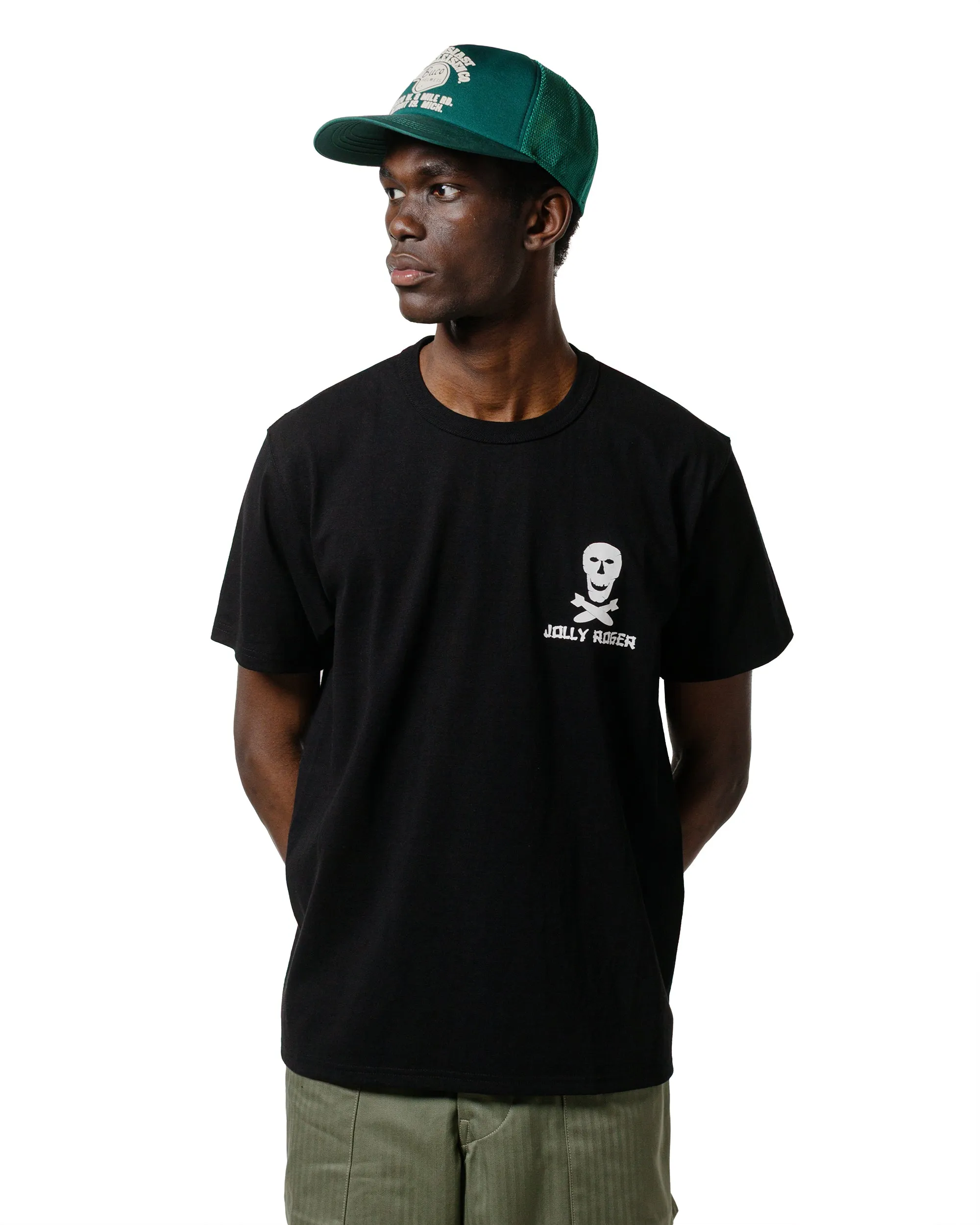 The Real McCoy's MC25004 Military Tee / Jolly Roger, Best Damn Group Black sold by Lost & Found product image thumbnail 2