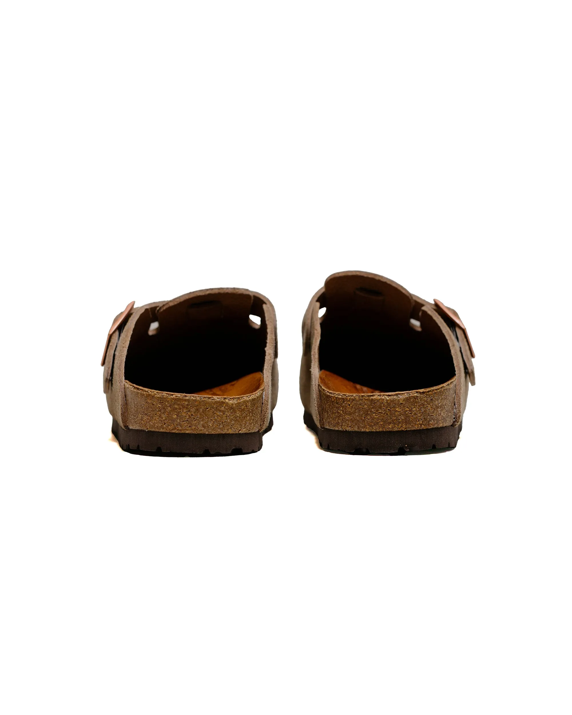 The Real McCoy's MA23012 Leather Foot-Support Clogs Taupe sold by Lost & Found product image thumbnail 4
