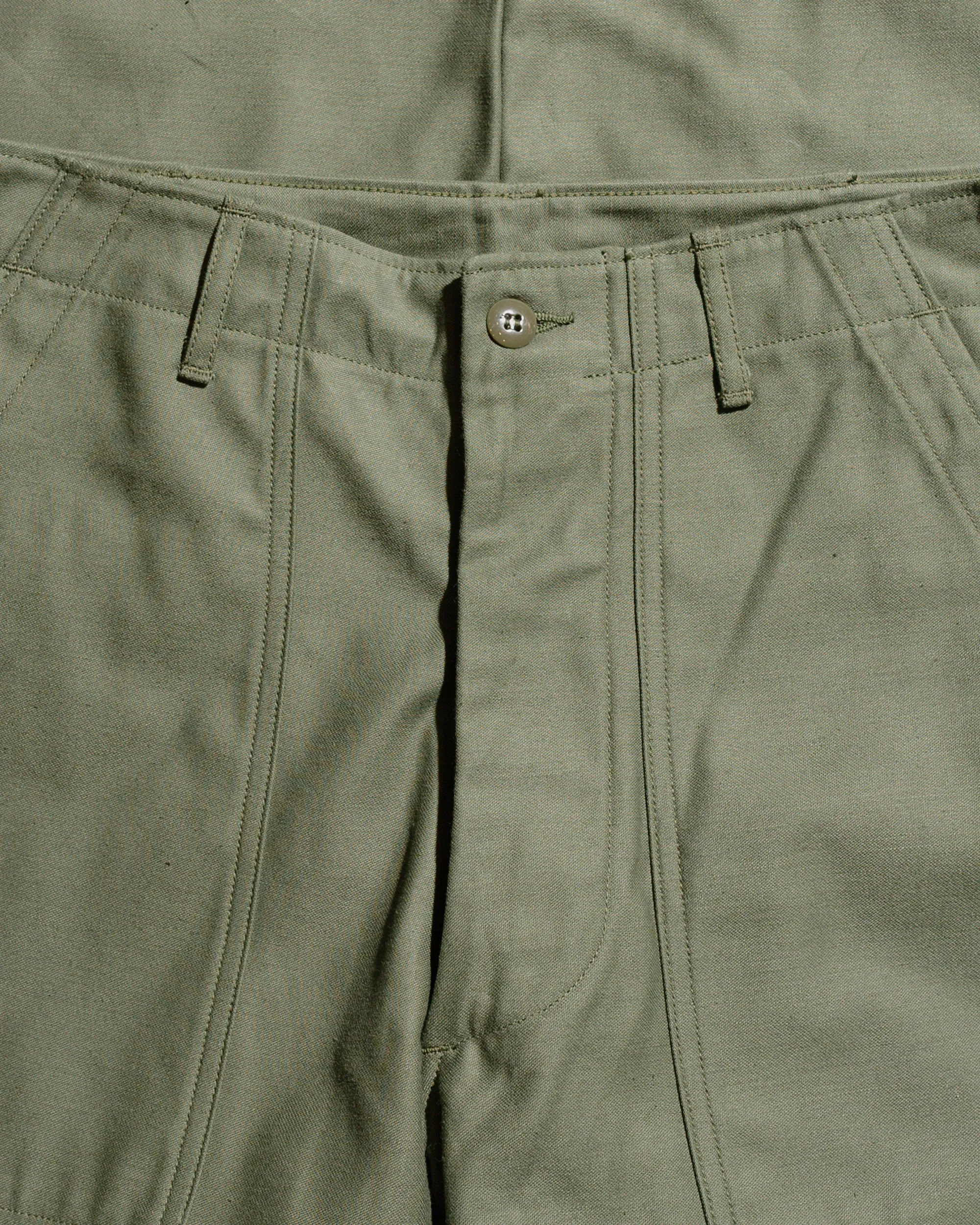 The Real McCoy's MP23003 Trousers, Men's, Cotton Sateen, OG-107 Olive sold by Lost & Found product image thumbnail 5