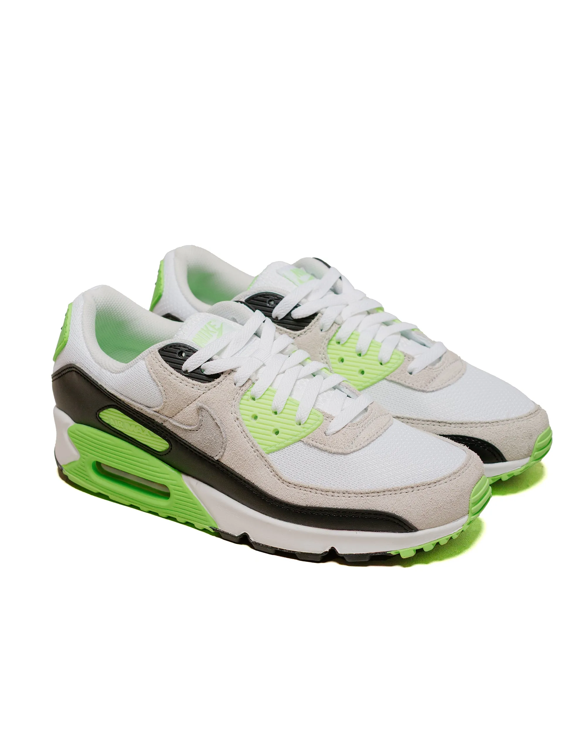Nike Air Max 90 White/Light Bone/Neutral Olive/Cave Stone sold by Lost & Found product image thumbnail 2