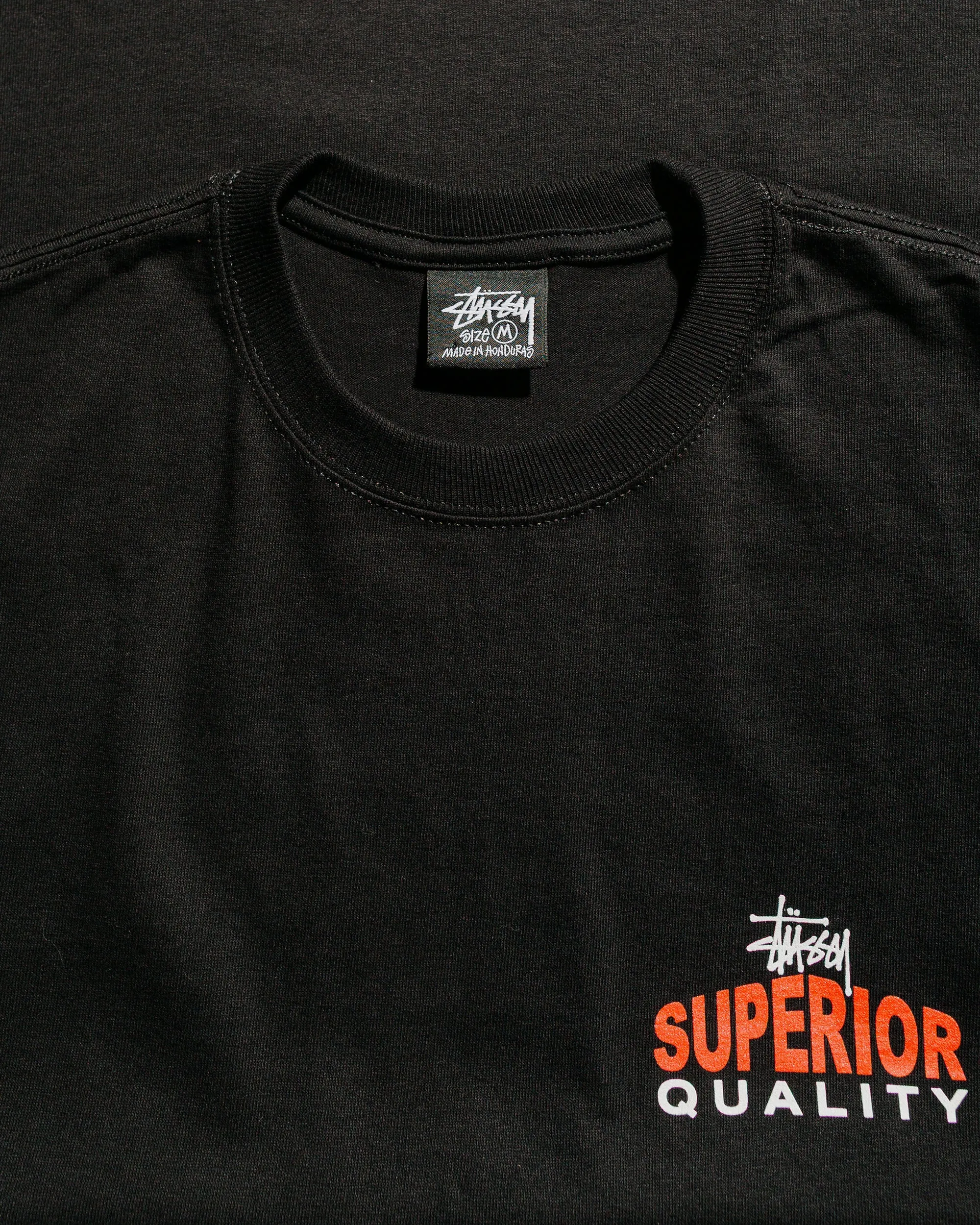 Stüssy Superior Quality Tee Black sold by Lost & Found product image thumbnail 3