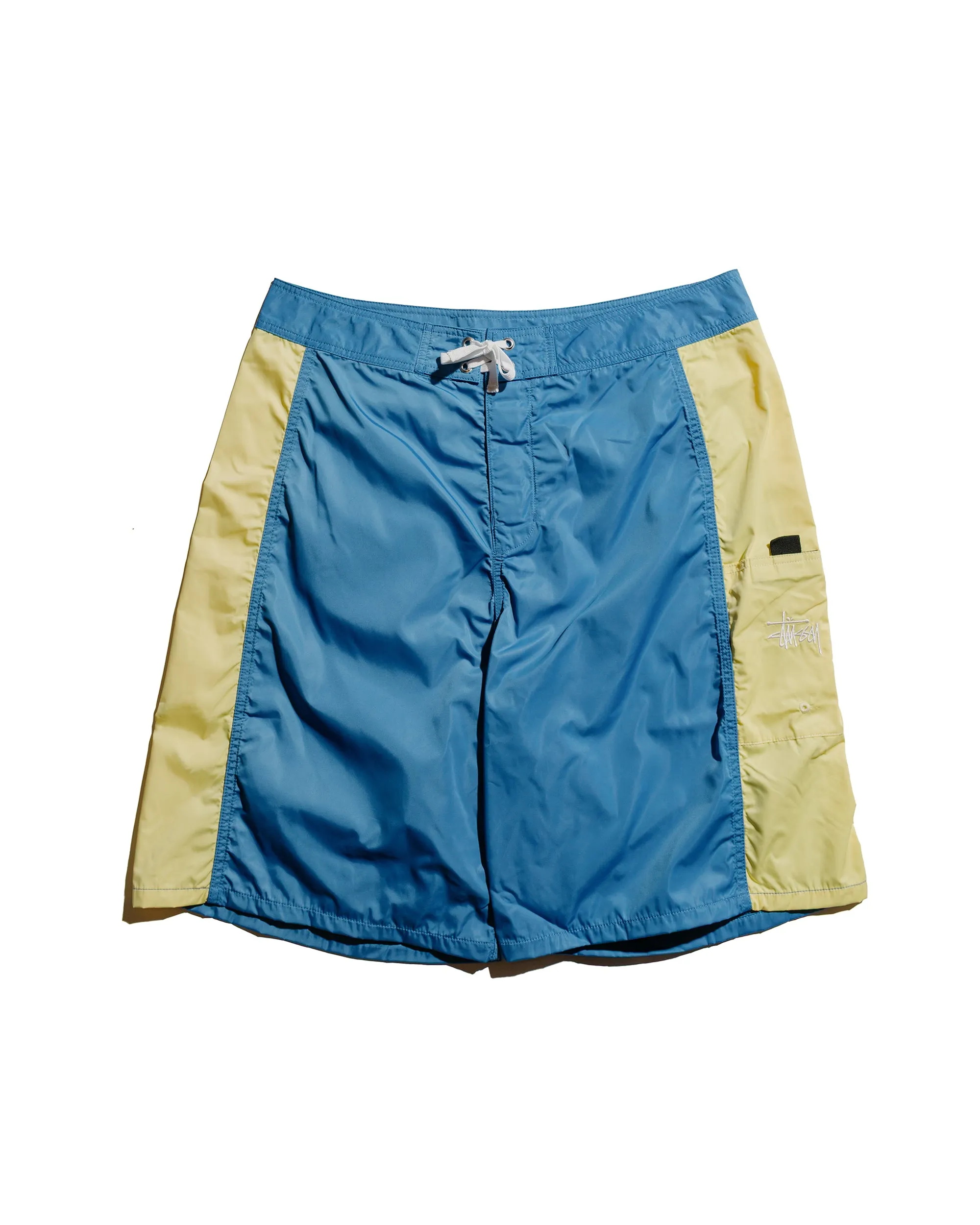 Stüssy Paneled Board Short Blue sold by Lost & Found