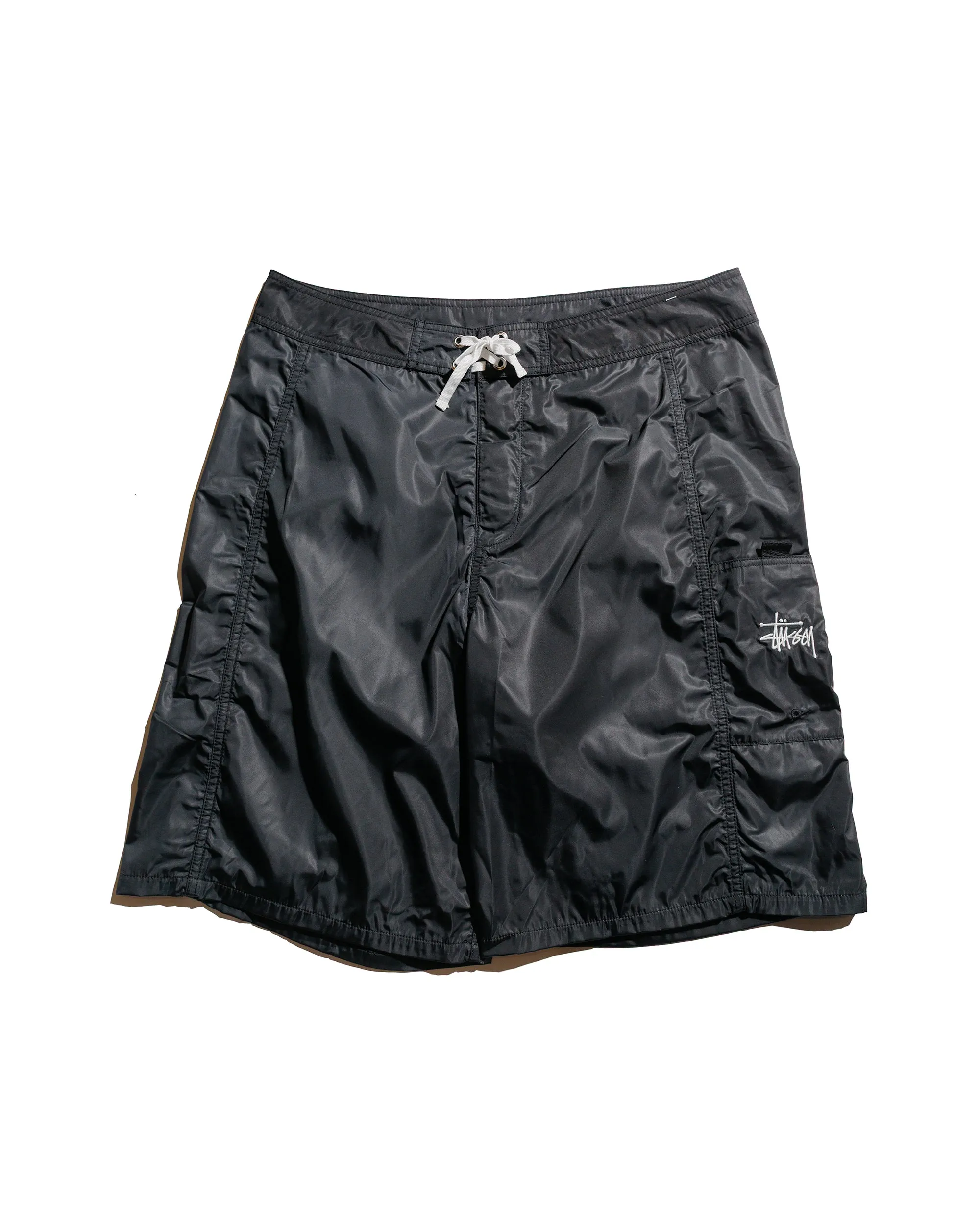 Stüssy Paneled Board Short Black sold by Lost & Found