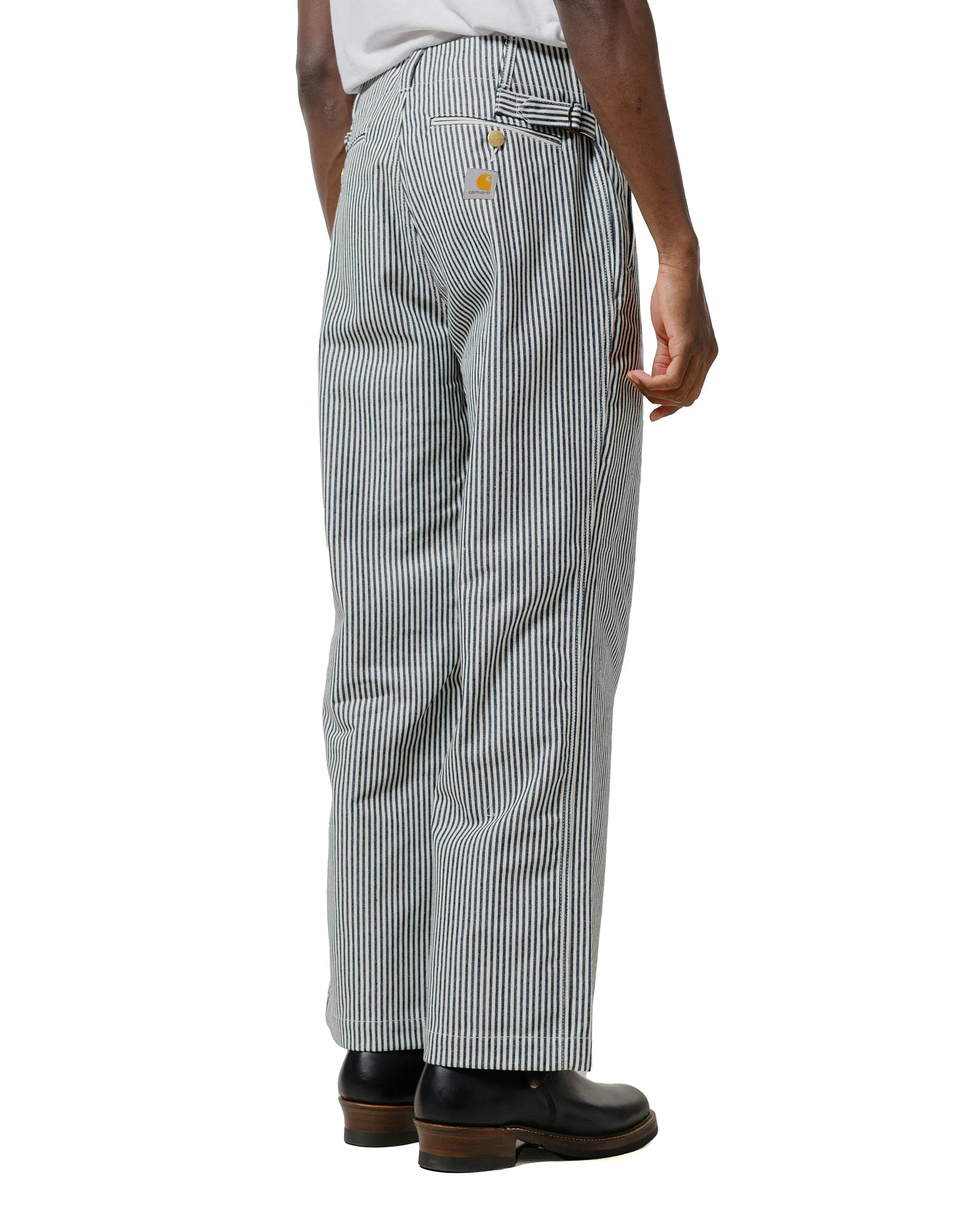 Junya Watanabe MAN Carhartt W.I.P. Striped Pant Indigo/White sold by Lost & Found product image thumbnail 3