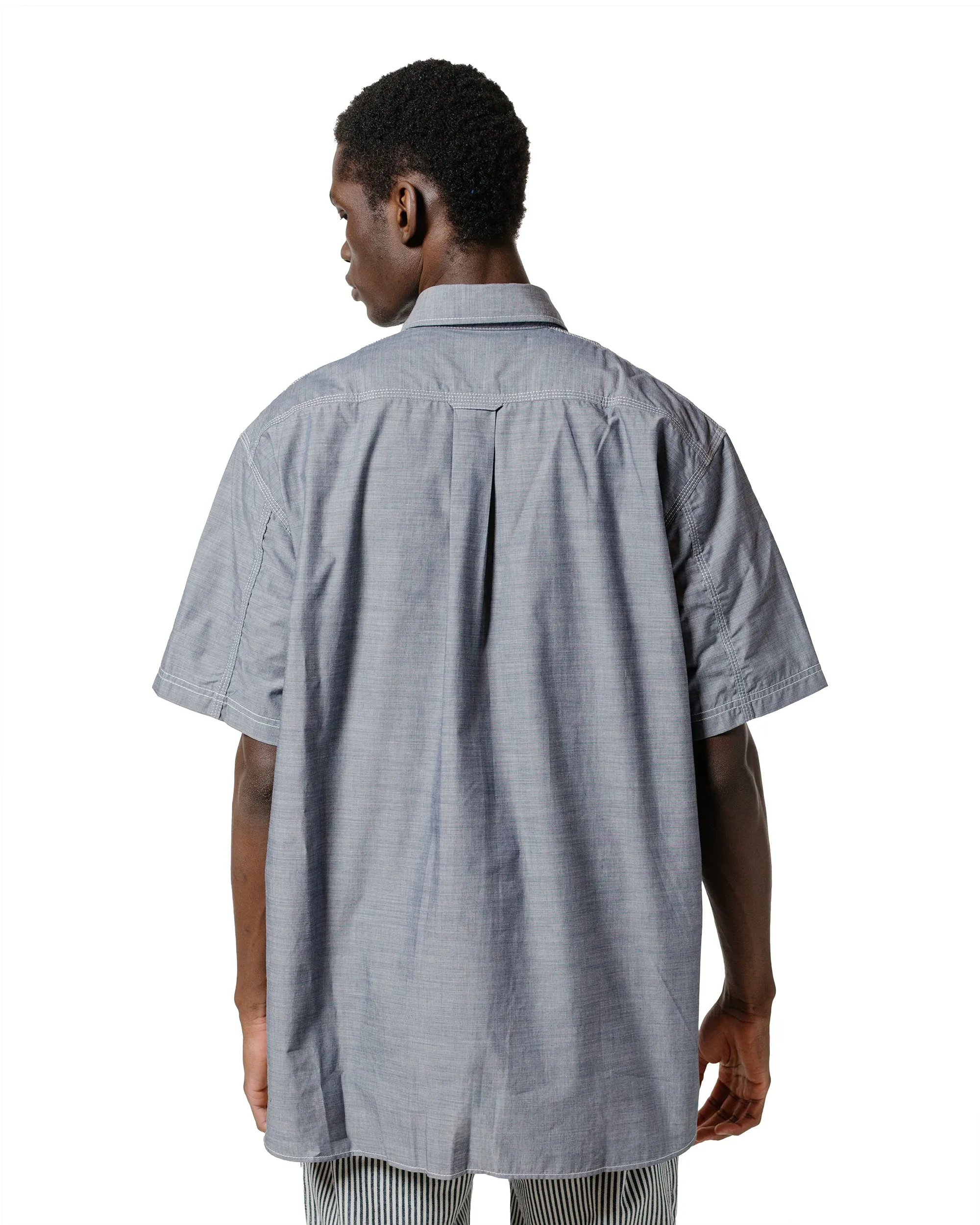 Junya Watanabe MAN Chambray Shirt Grey sold by Lost & Found product image thumbnail 3