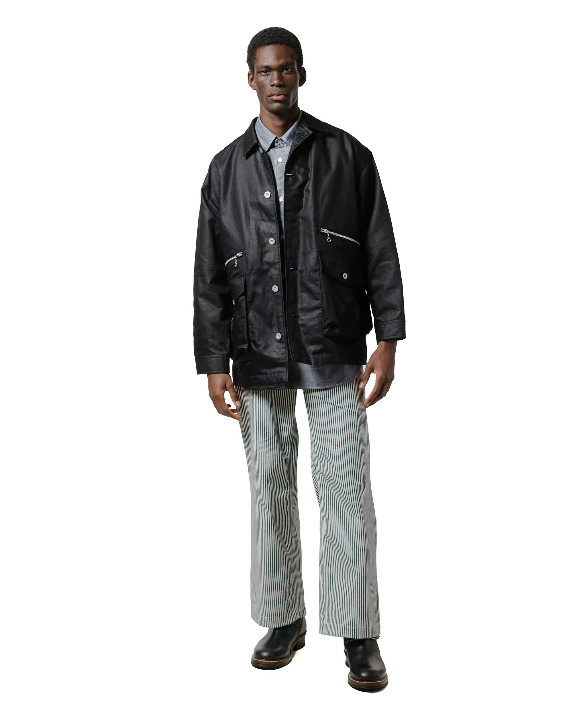 Junya Watanabe MAN Chambray Shirt Grey sold by Lost & Found product image thumbnail 4