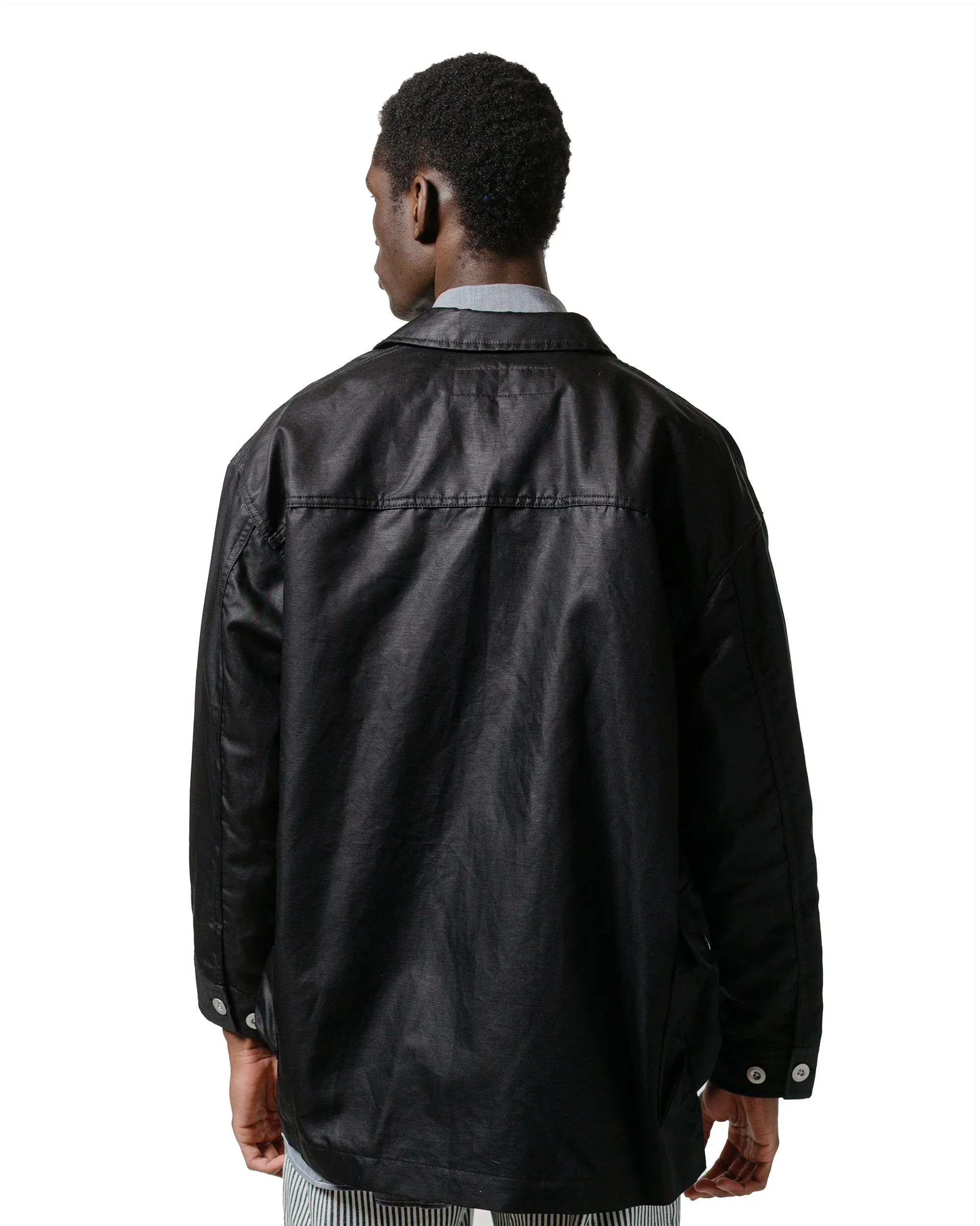 Comme des Garçons HOMME Multi Pocket Chore Jacket Black sold by Lost & Found product image thumbnail 3