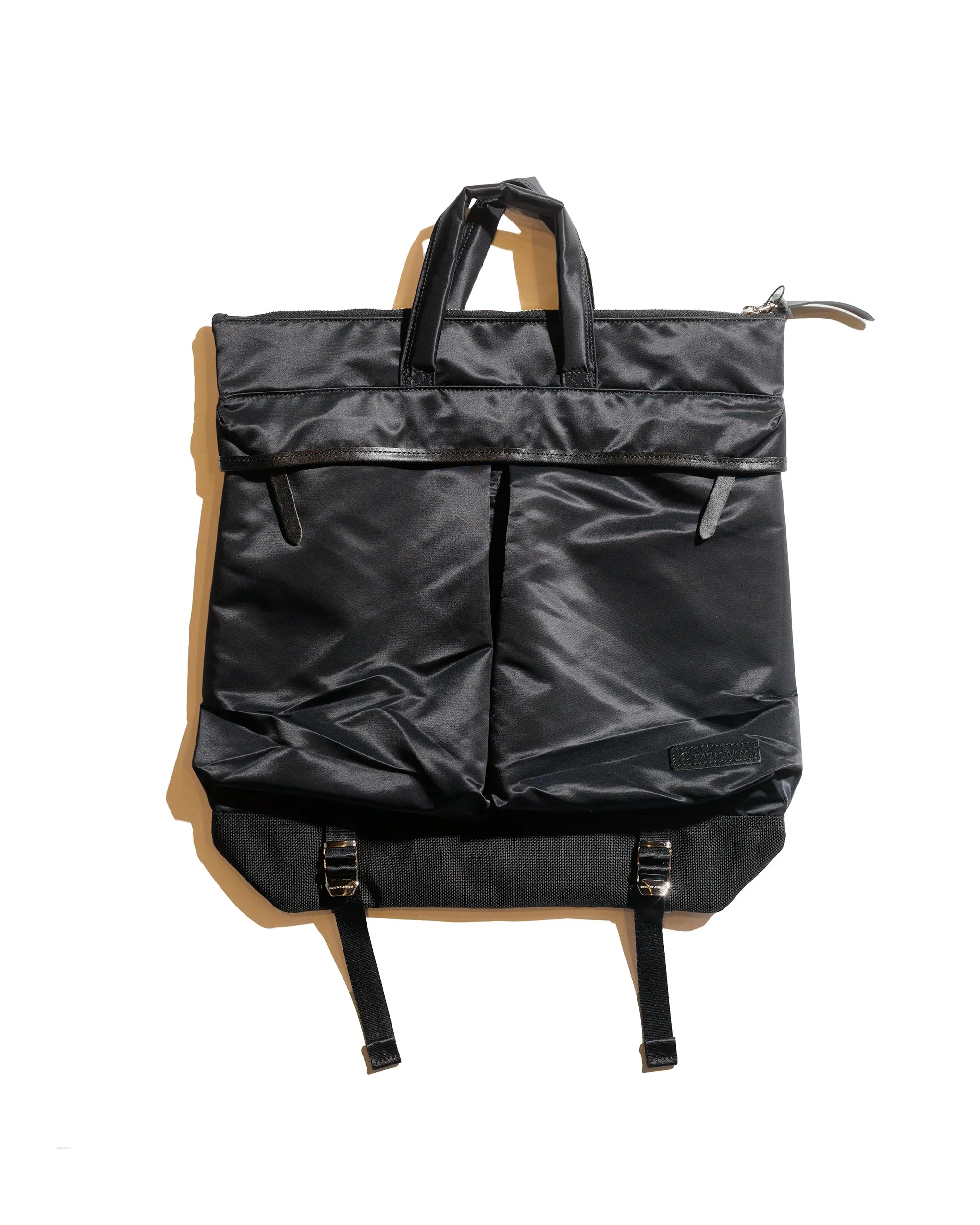 master-piece Lightning Helmet Bag Black sold by Lost & Found