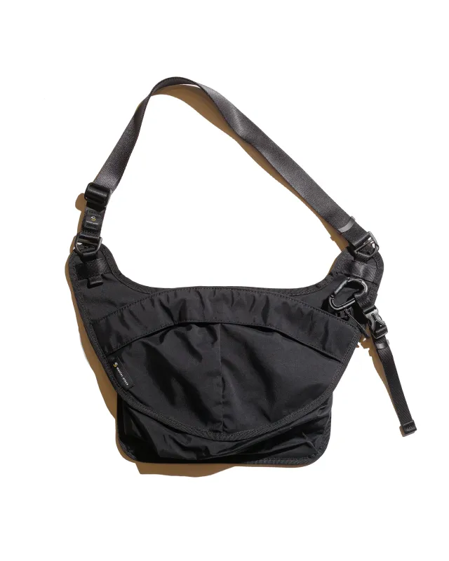 master-piece Face Sling Bag Black sold by Lost & Found