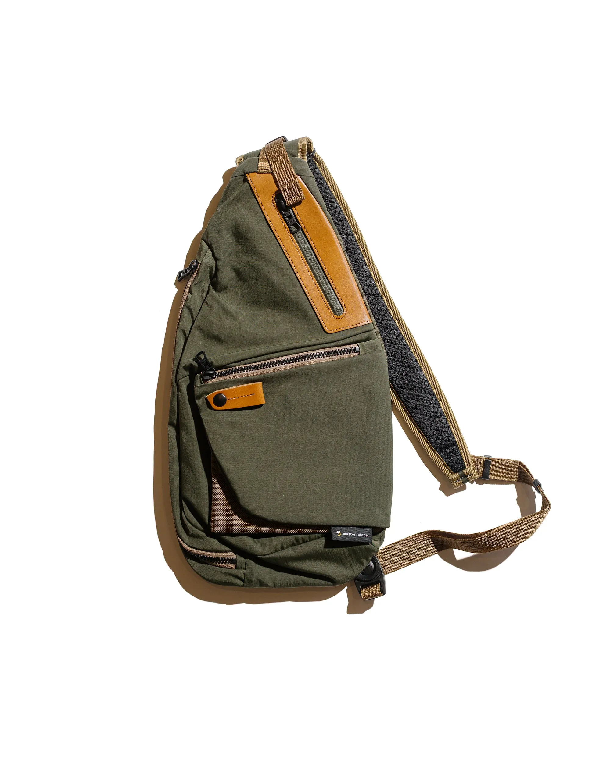 master-piece Circus Sling Bag Khaki sold by Lost & Found