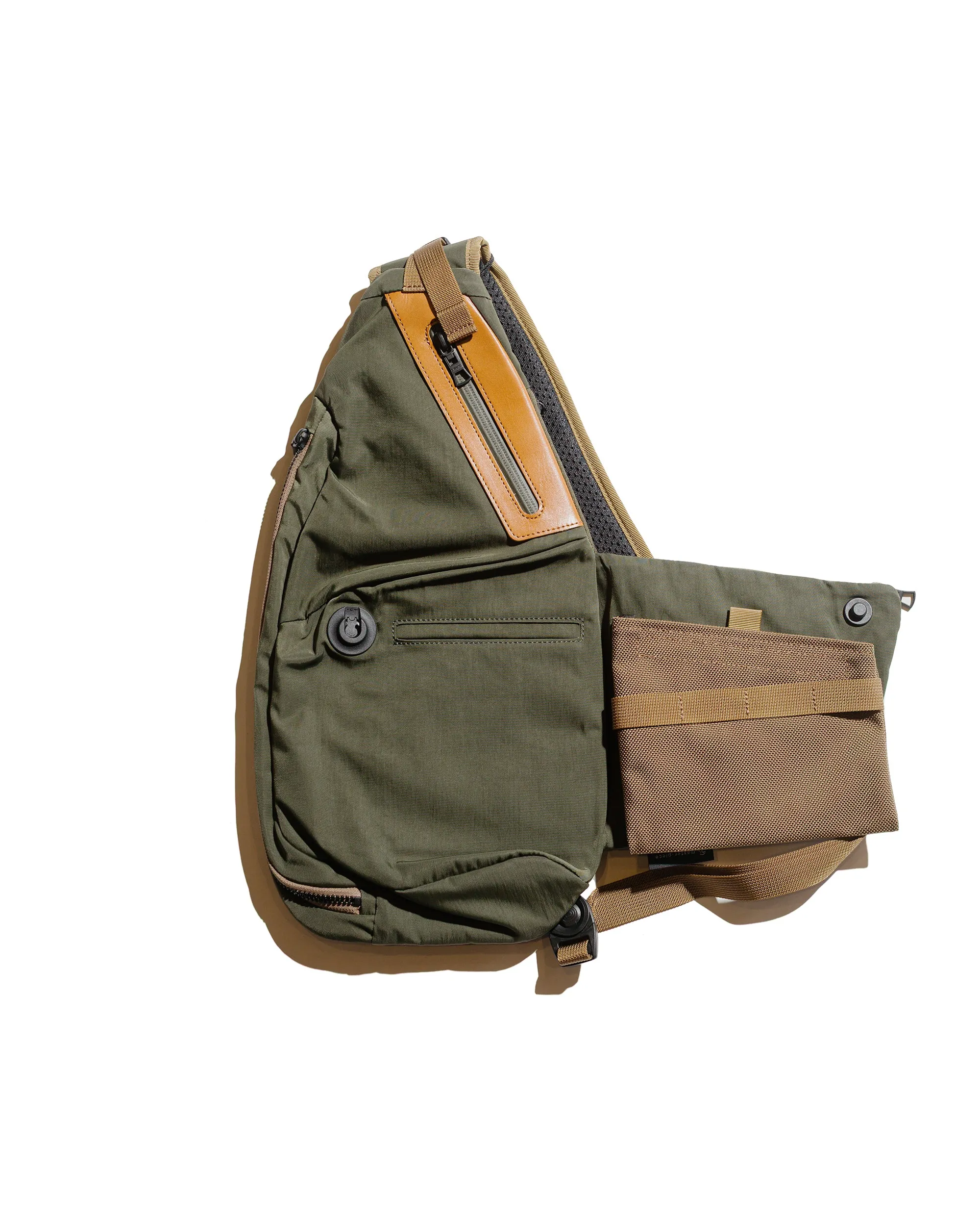 master-piece Circus Sling Bag Khaki sold by Lost & Found product image thumbnail 2