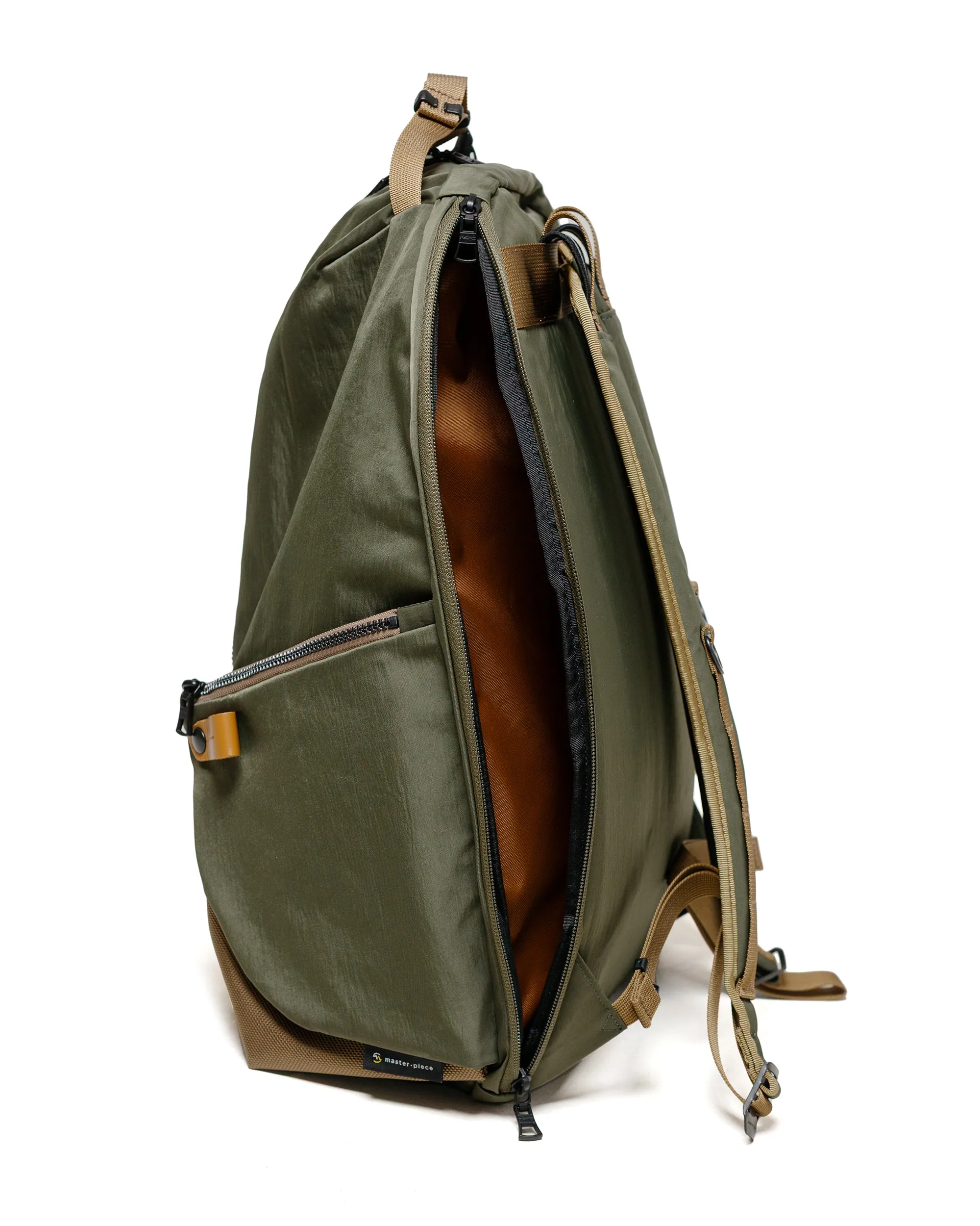 master-piece Circus Backpack Khaki sold by Lost & Found product image thumbnail 3