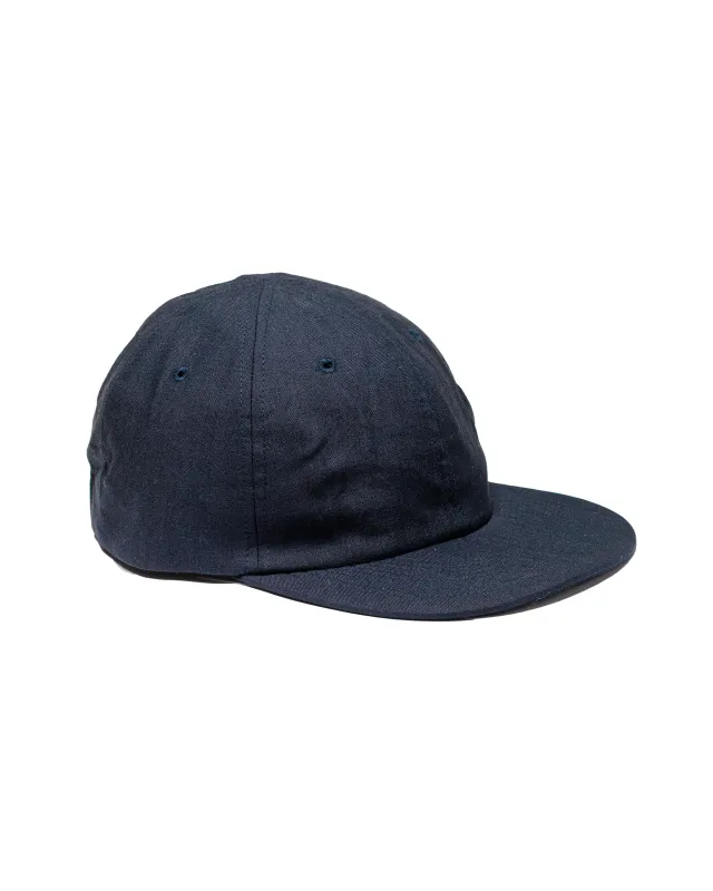 Found Feather Classic 6 Panel Baseball Cap Cotton Linen CoolMAX Navy sold by Lost & Found