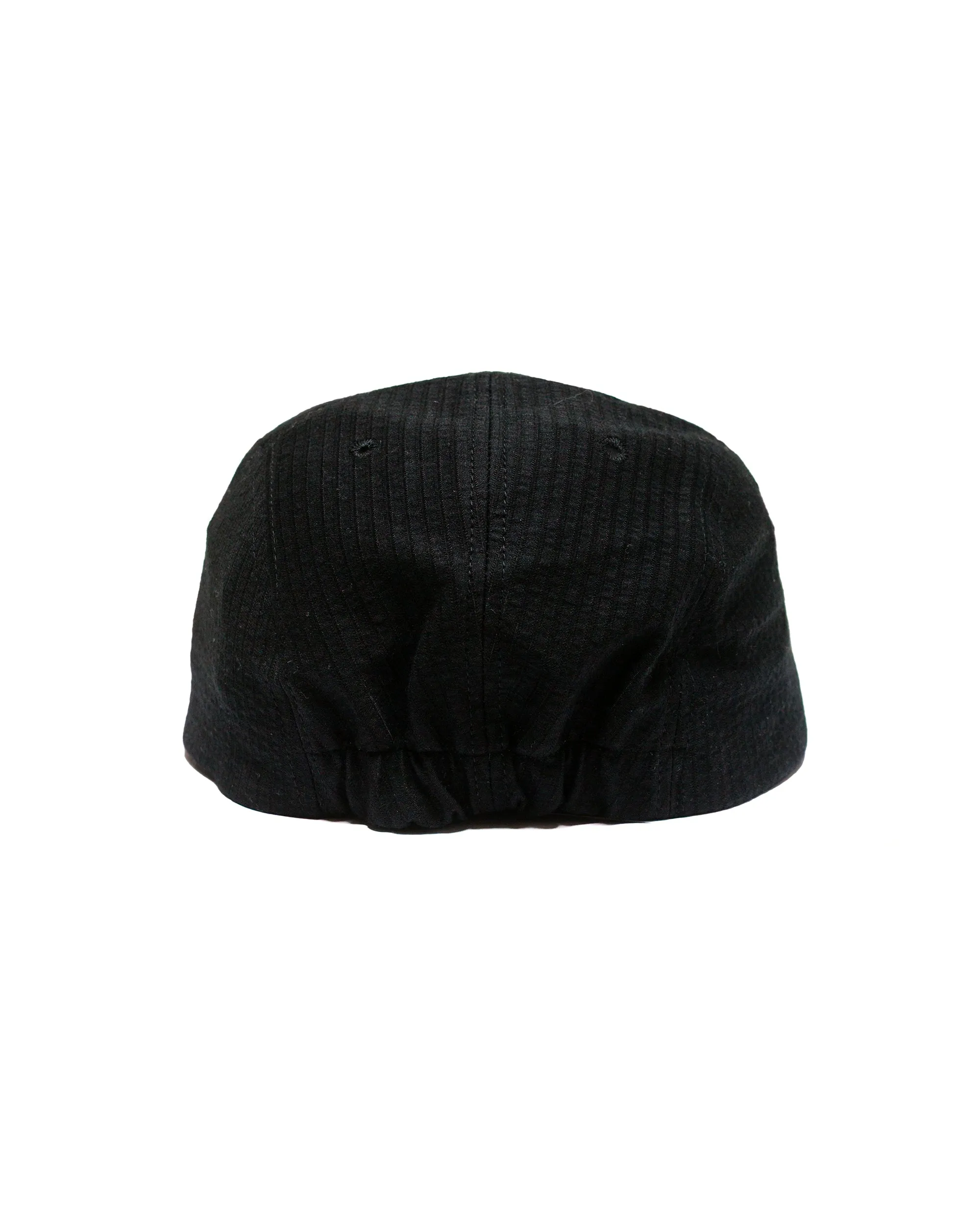 Found Feather 5 Panel Jet Cap CoolMAX Seersucker Black sold by Lost & Found product image thumbnail 4
