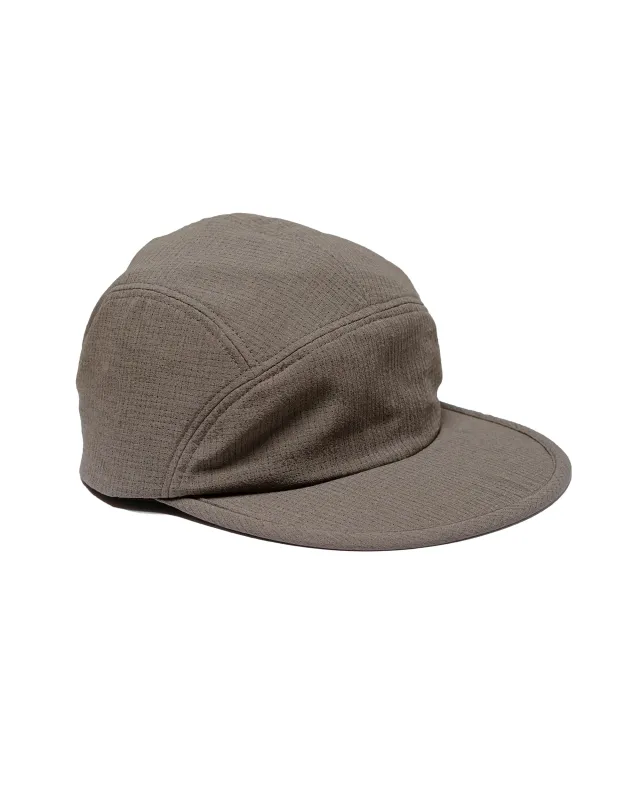 Found Feather Halfmoon Cap Slub Dot AIR Stretch Smoke Brown sold by Lost & Found