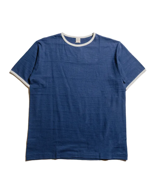 Warehouse Lot. 4059 Ringer T Plain Navy/Cream sold by Lost & Found