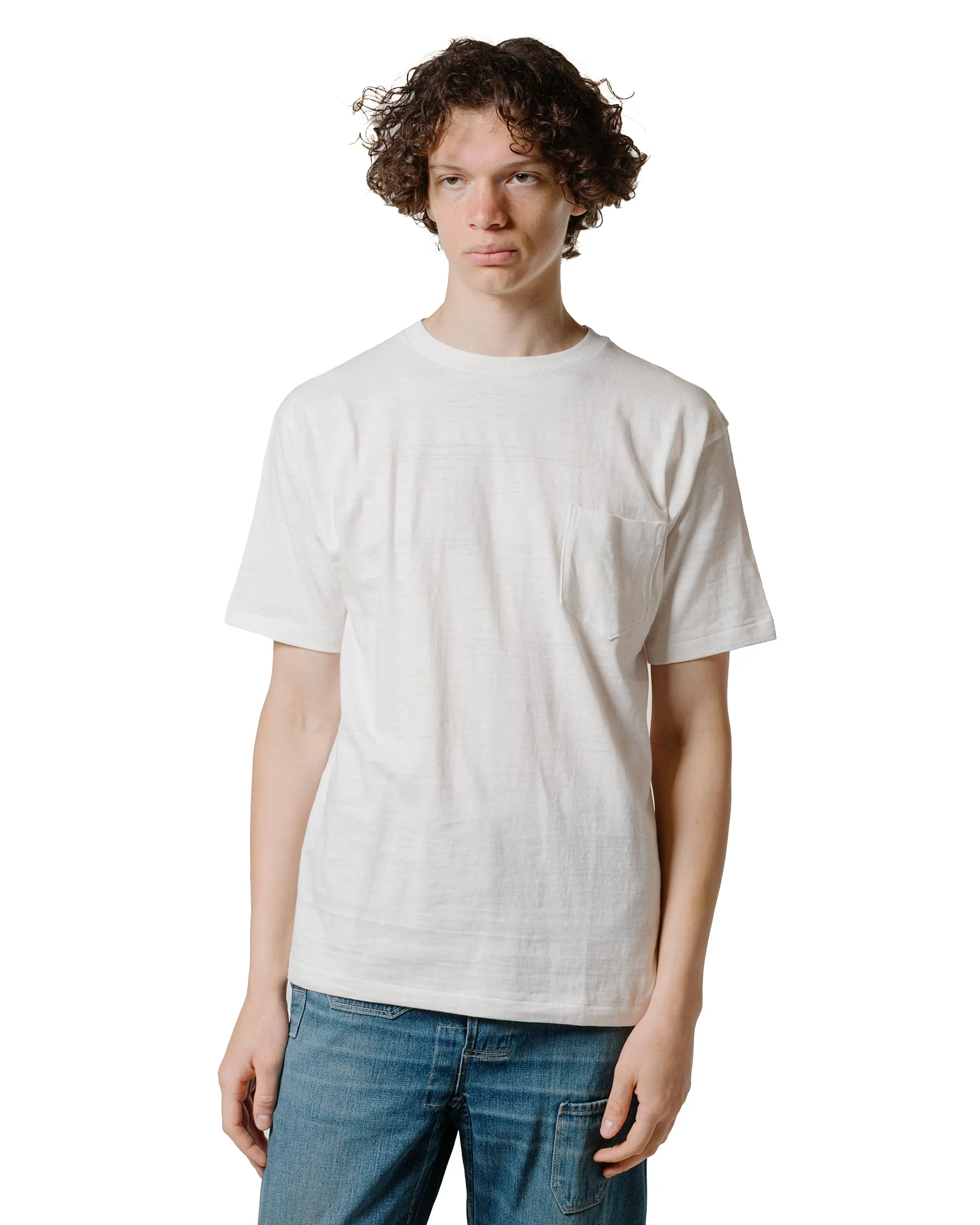 Warehouse Lot. JG-CS07 Standard Pocket T Off White sold by Lost & Found product image thumbnail 2