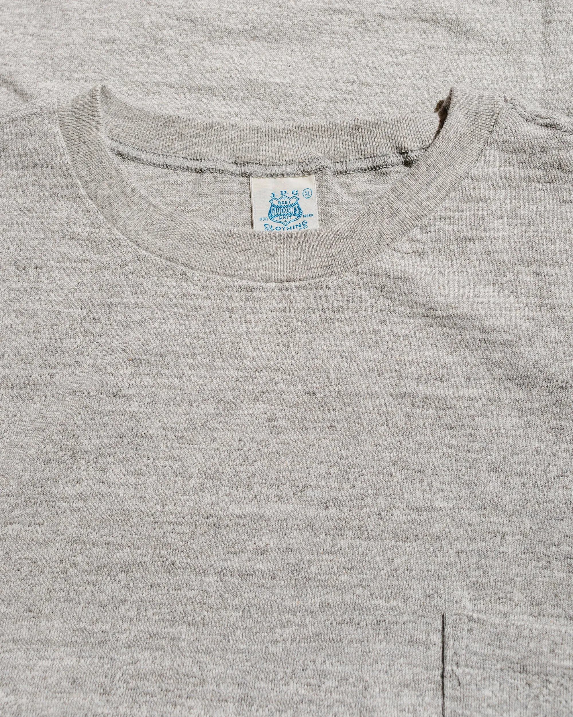 Warehouse Lot. JG-CS07 Standard Pocket T Heather Grey sold by Lost & Found product image thumbnail 4